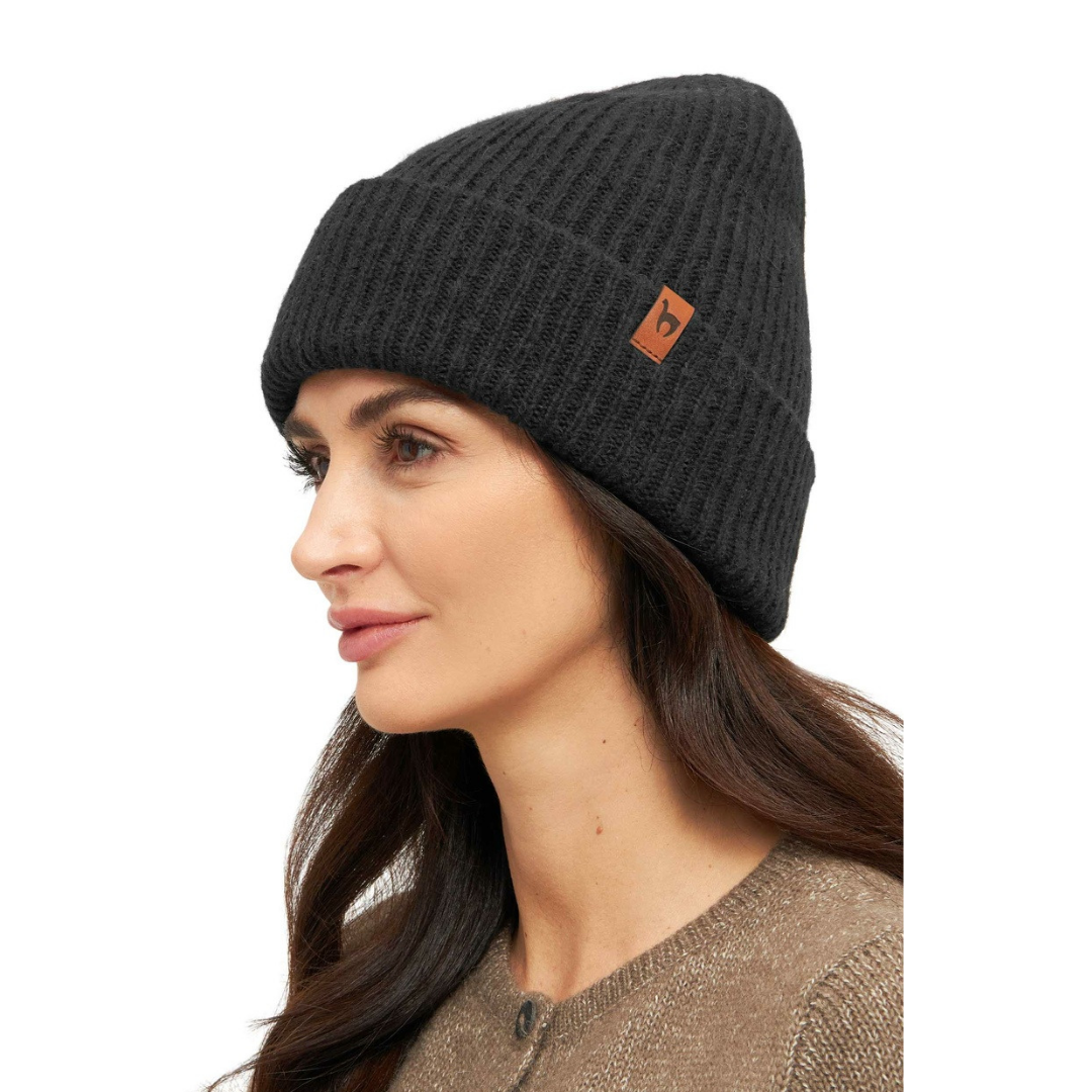 Verdancia-Apu Kuntur - Alpaka Mütze - Paca-Mütze-Black-Deal-Outlet-by-ARCHIVIST