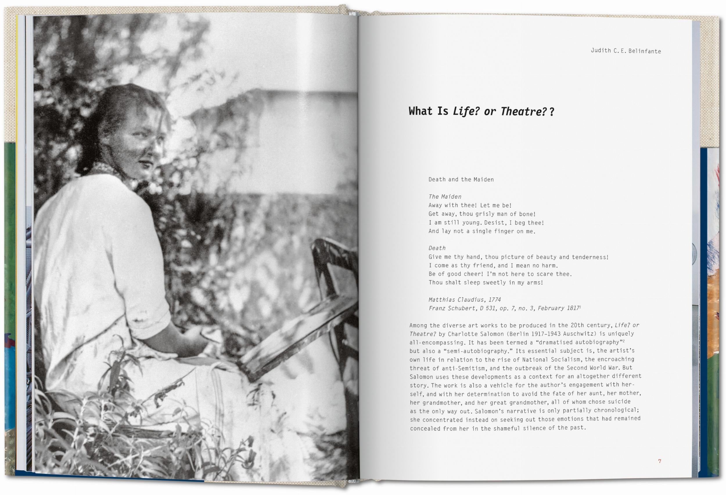 Taschen-Charlotte Salomon. Leben? oder Theater? (German)-Art-Black-Deal-Outlet-by-ARCHIVIST