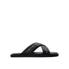 Jimmy Choo-Jimmy Choo Palmo Leather Sandals-MEN SHOES-Black-Deal-Outlet-by-ARCHIVIST