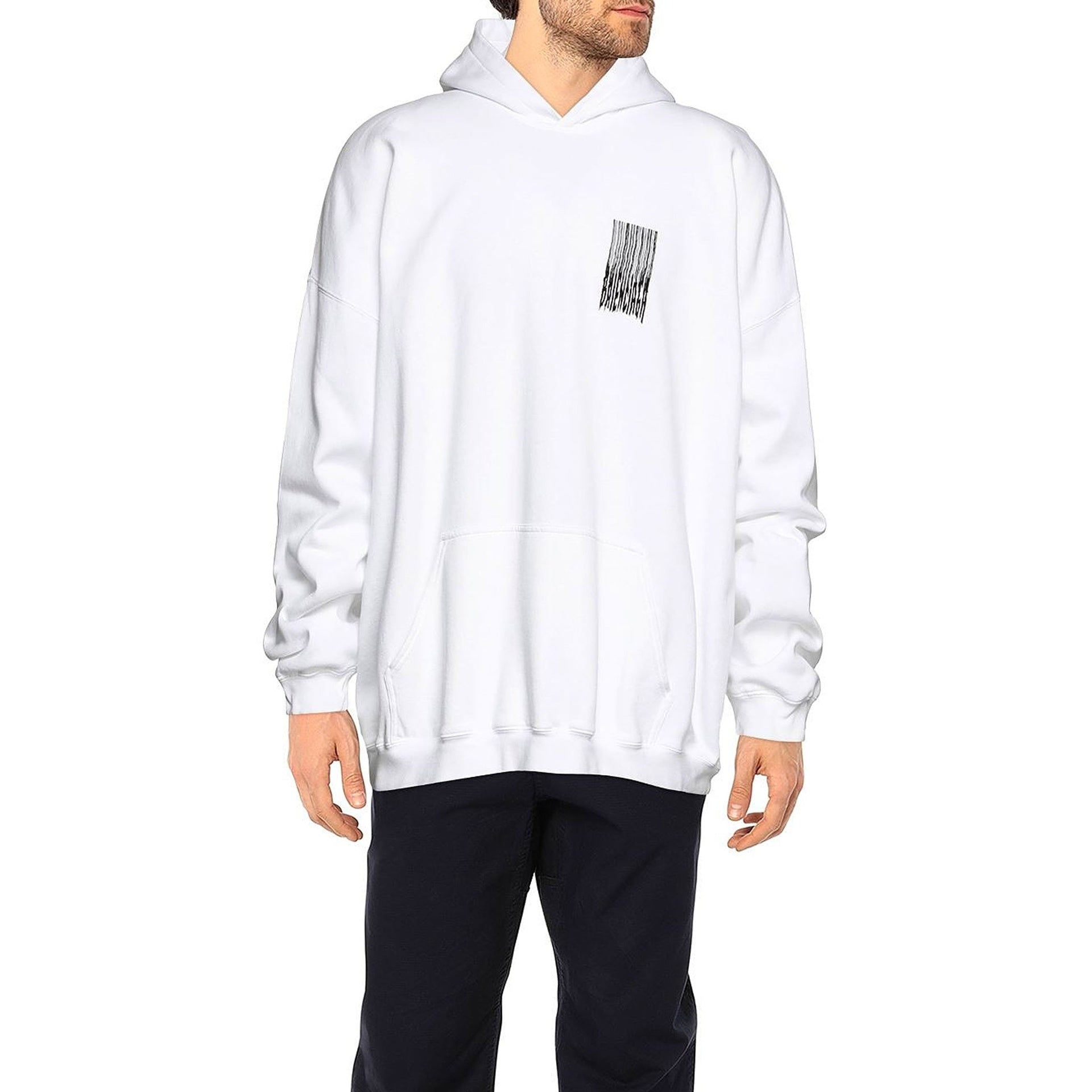 Balenciaga Logo Hooded Sweatshirt