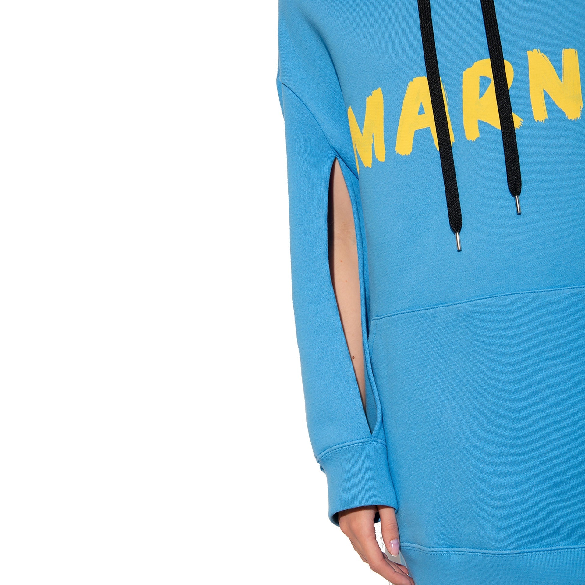 Marni-Marni Oversize Hooded Sweatshirt-WOMEN CLOTHING-Black-Deal-Outlet-by-ARCHIVIST