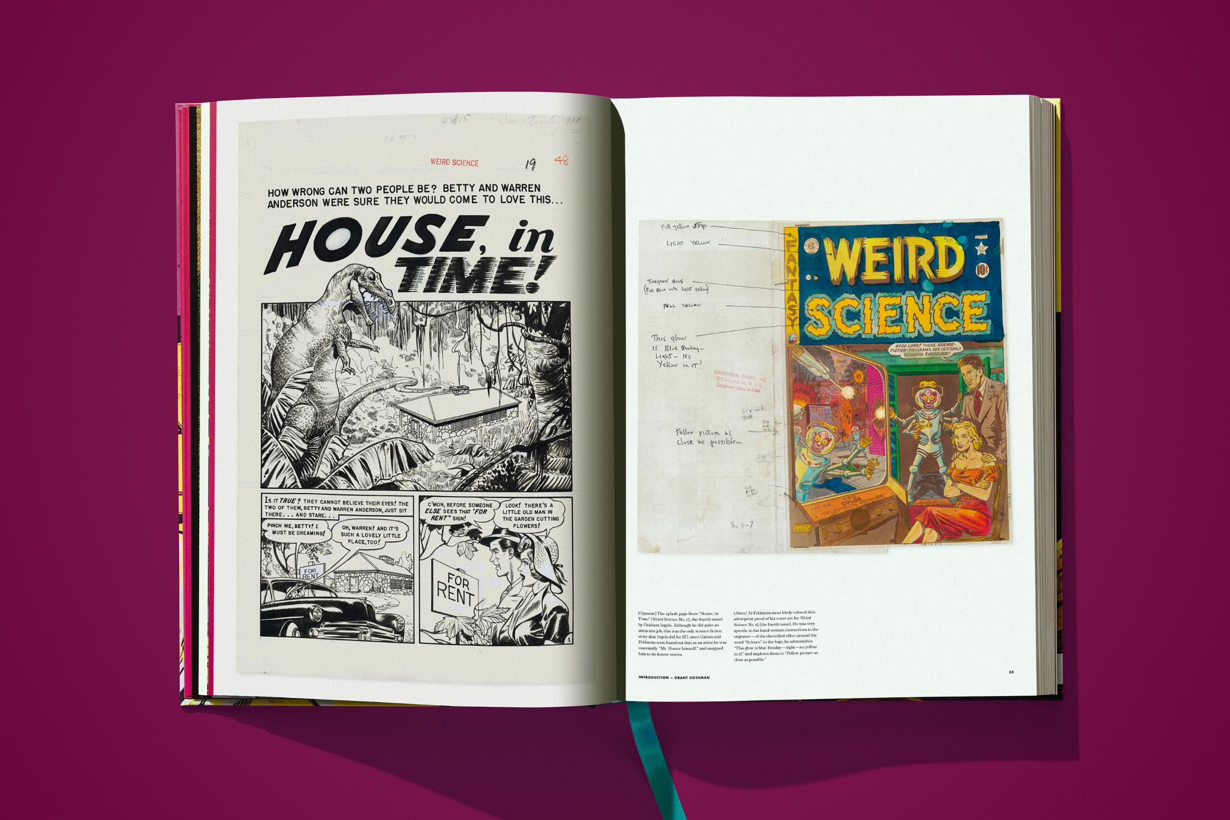 Taschen-EC Comics Library. Weird Science. Vol. 1 (English)-Comics-Black-Deal-Outlet-by-ARCHIVIST
