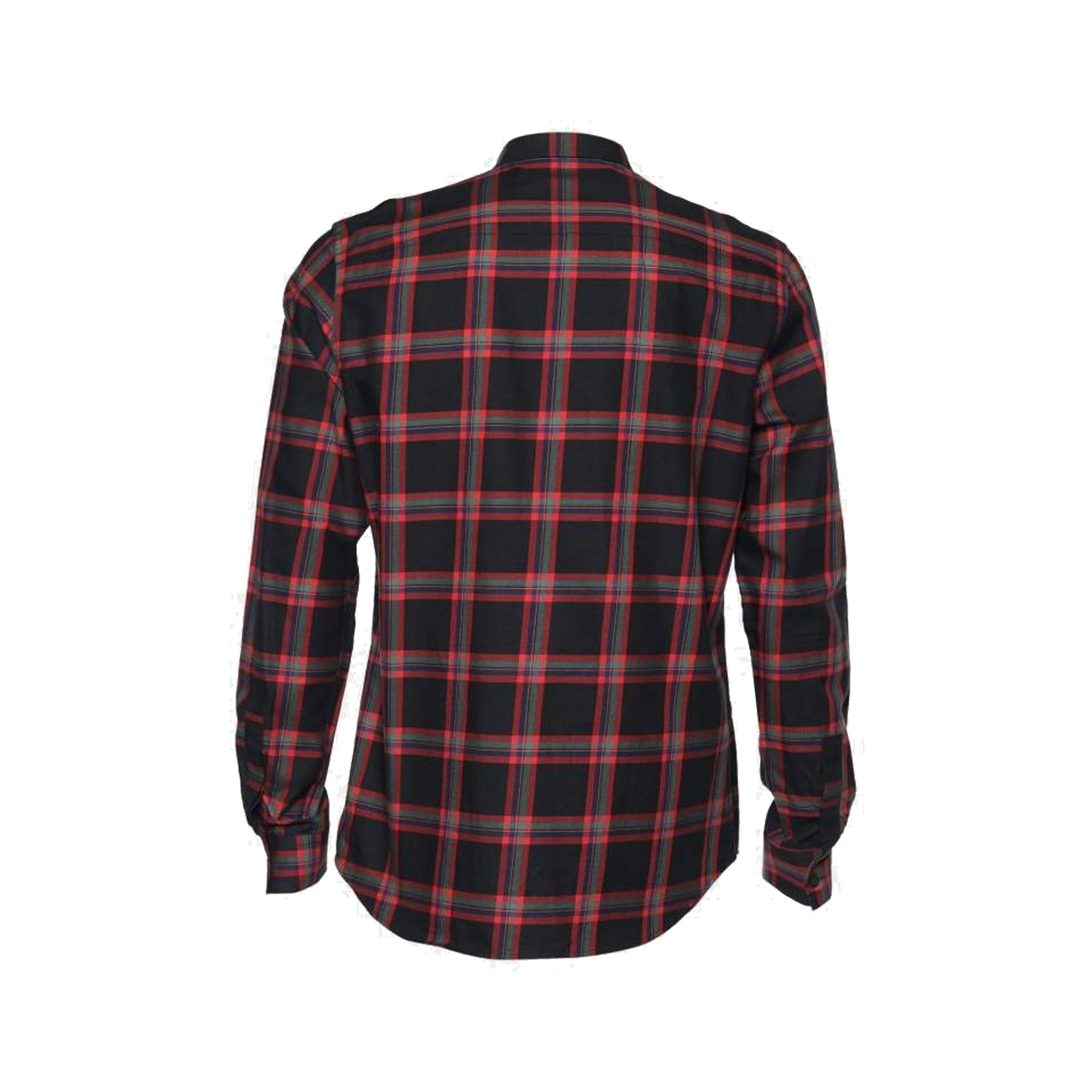 Givenchy-Givenchy Cotton Checked Shirt-MEN CLOTHING-Black-Deal-Outlet-by-ARCHIVIST