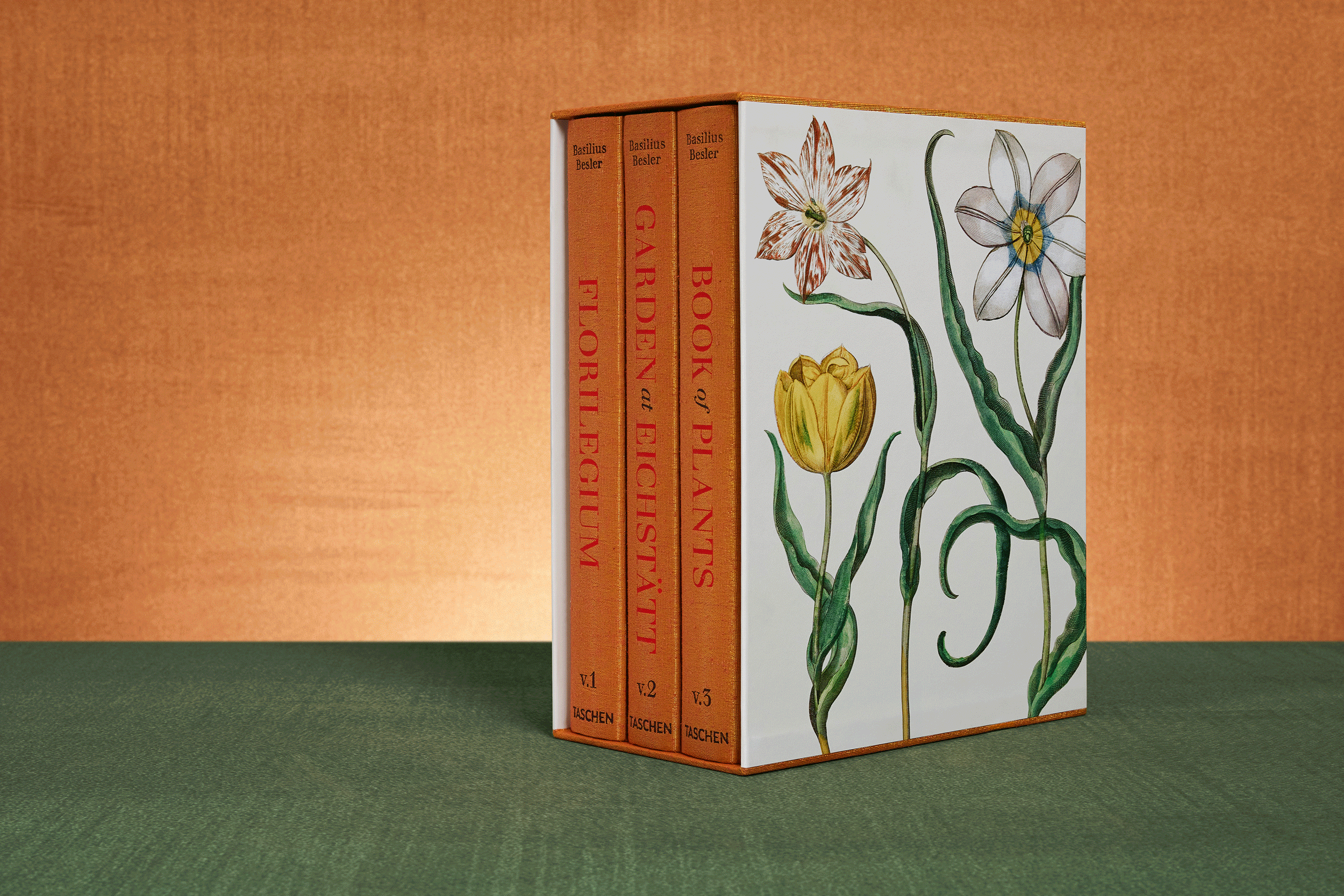 Taschen-Basilius Besler. The Garden at Eichstätt (German, French, English)-Classics-Black-Deal-Outlet-by-ARCHIVIST