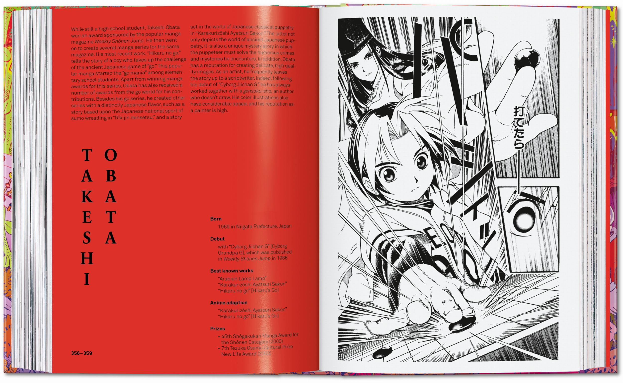 Taschen-100 Manga Artists. 45th Ed. (German, French, English)-Pop Culture-Black-Deal-Outlet-by-ARCHIVIST