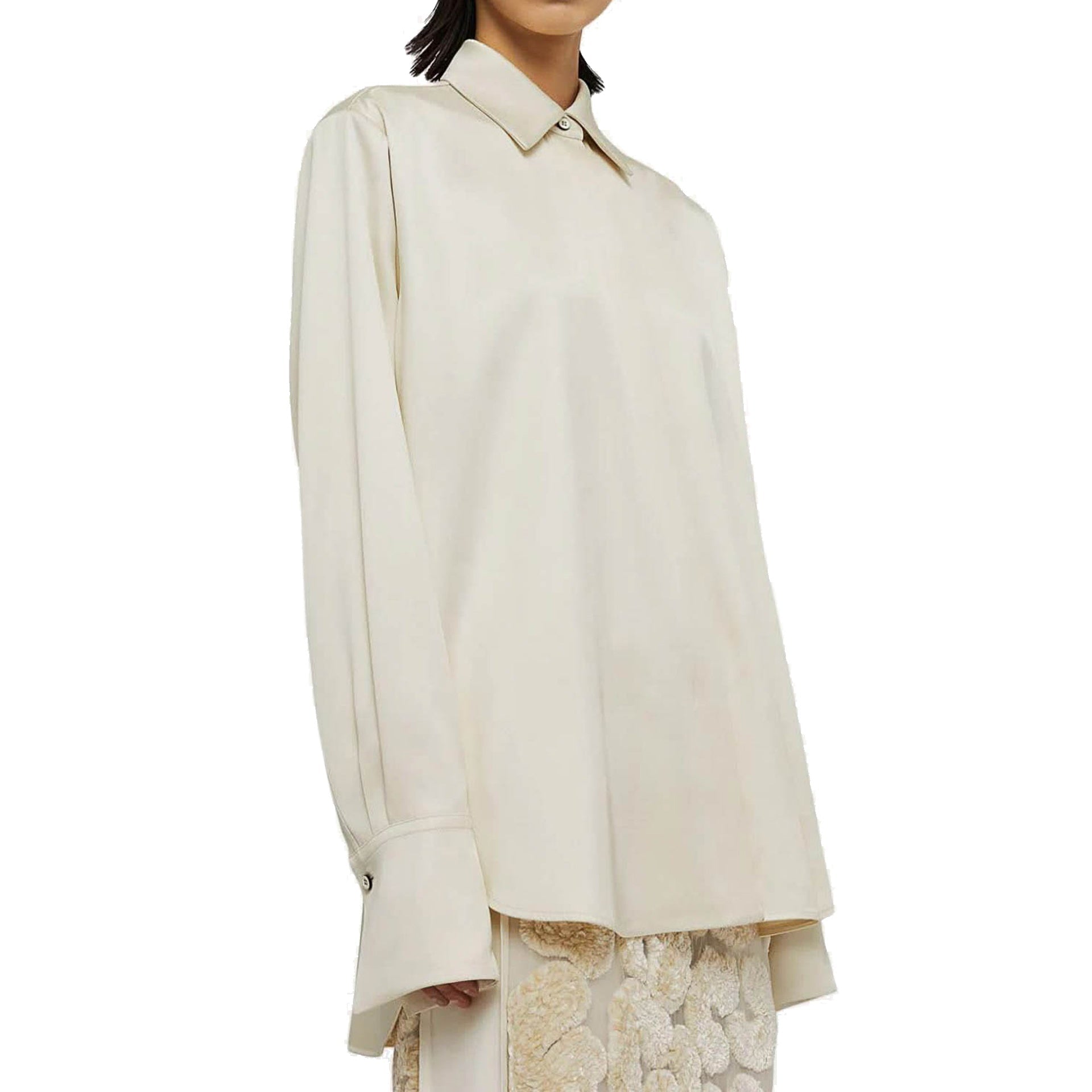 Jil Sander Blend Silk Shirt