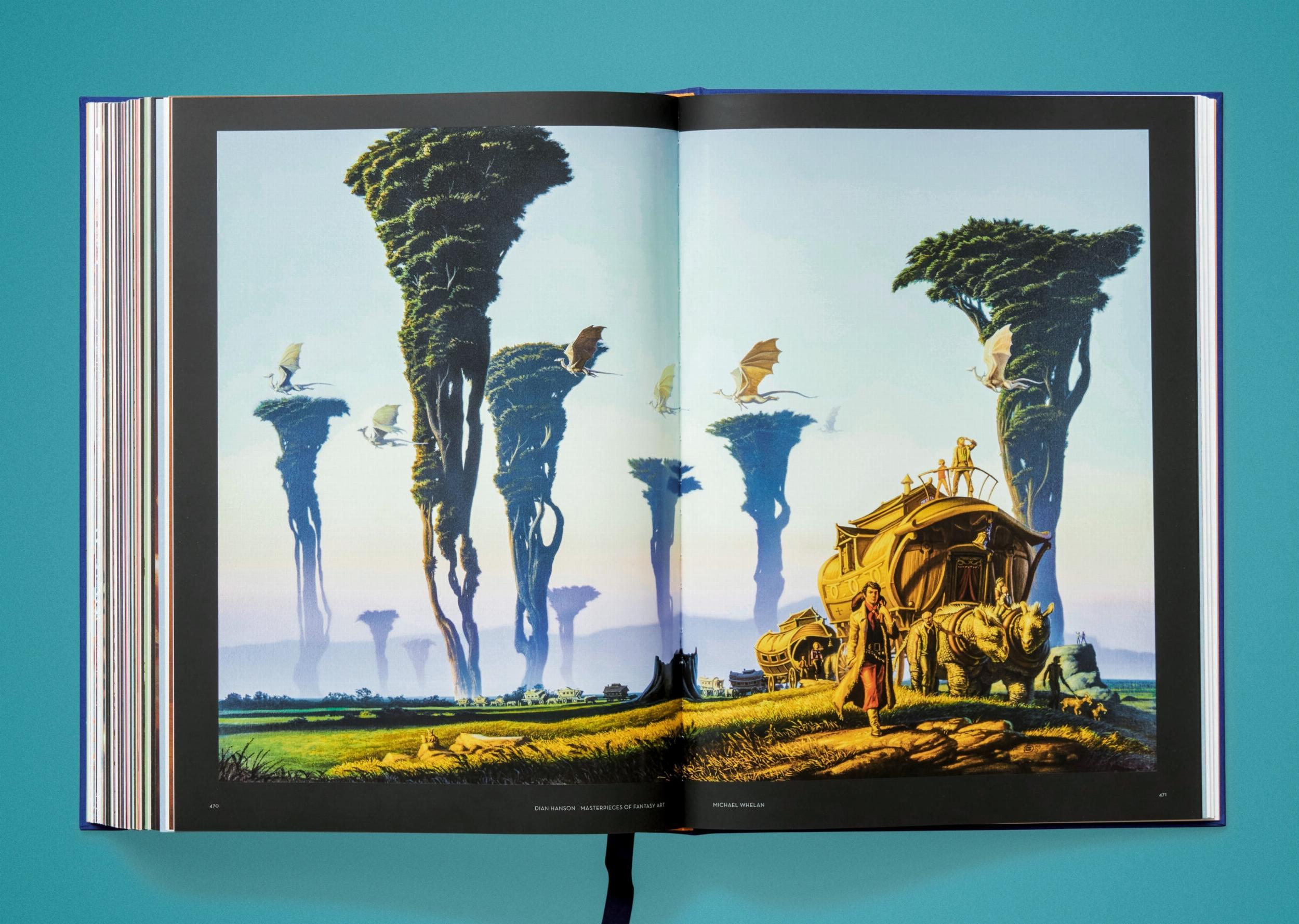 Taschen-Masterpieces of Fantasy Art (German, French, English)-Art-Black-Deal-Outlet-by-ARCHIVIST