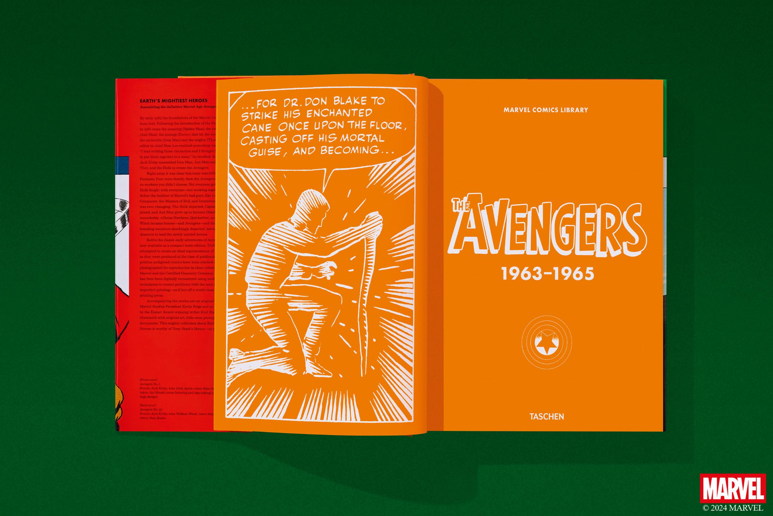 Taschen-Marvel Comics Library. Avengers. 1963–1965 (English)-Comics-Black-Deal-Outlet-by-ARCHIVIST