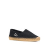 Saint Laurent-Saint Laurent Canvas Logo Espadrilles-MEN SHOES-Black-Deal-Outlet-by-ARCHIVIST