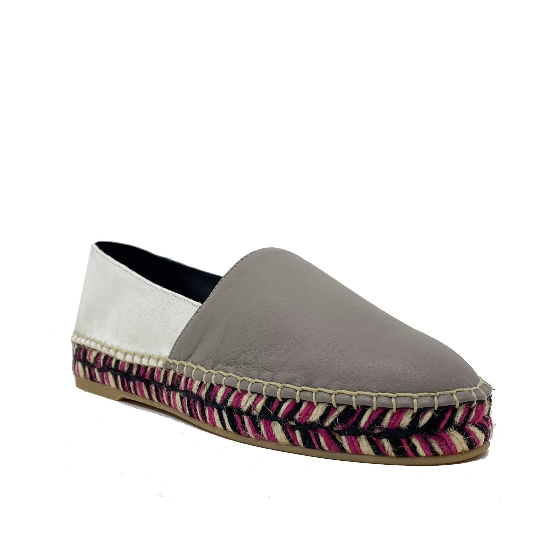 Off White-Off-White Leather Espadrilles-WOMEN SHOES-Black-Deal-Outlet-by-ARCHIVIST