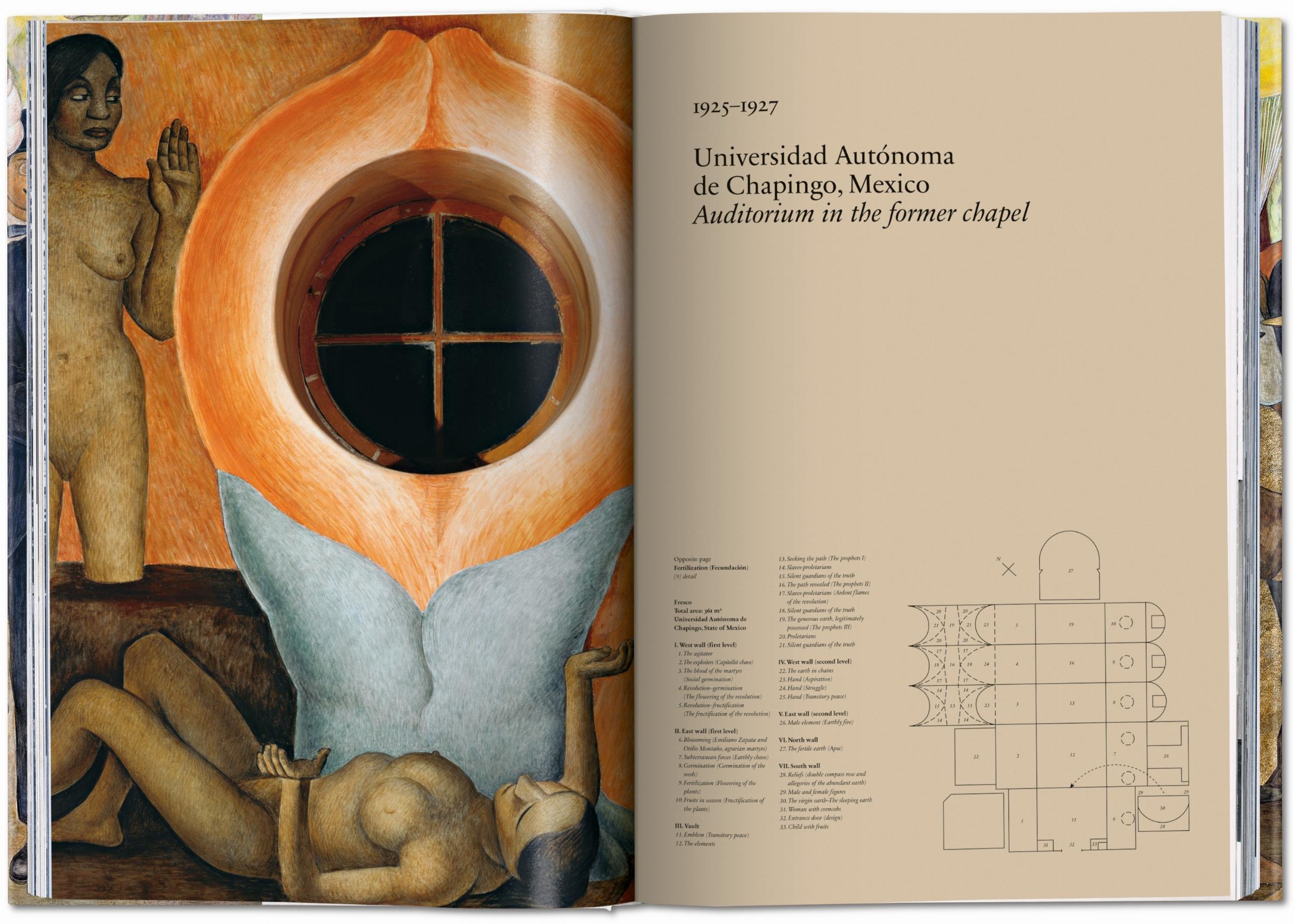 Taschen-Diego Rivera. Sämtliche Wandgemälde (German)-Art-Black-Deal-Outlet-by-ARCHIVIST