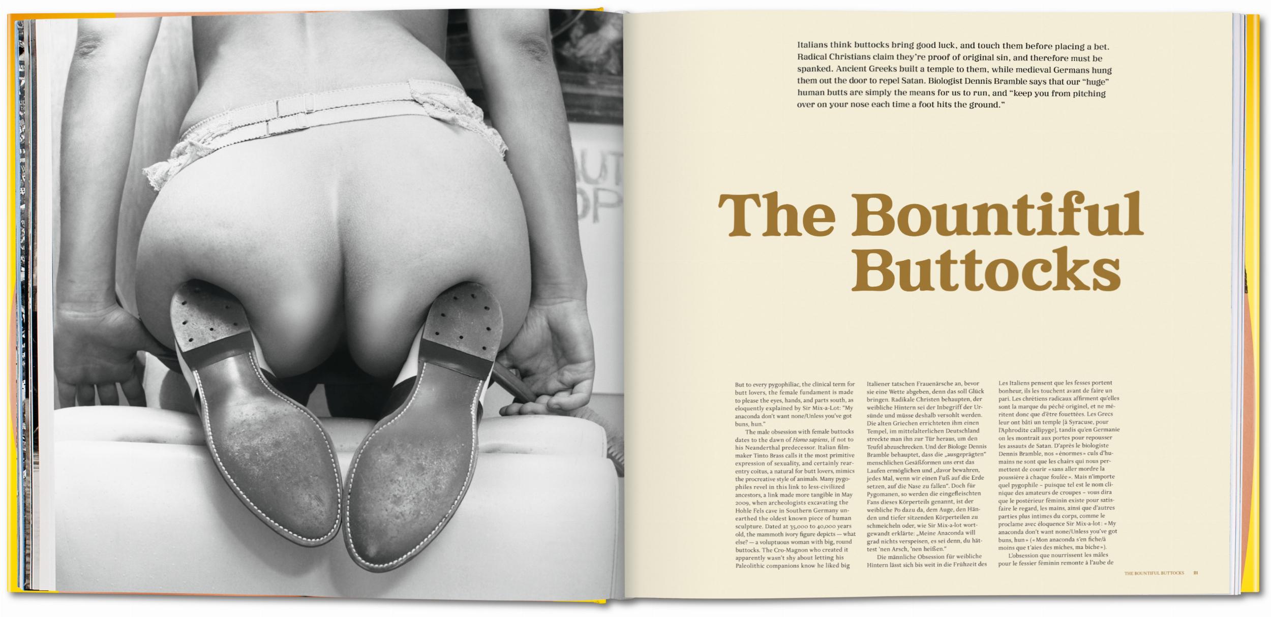 Taschen-The Big Butt Book (German, French, English)-Sexy Books-Black-Deal-Outlet-by-ARCHIVIST