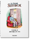 Taschen-Robert Crumb. Sketchbook Vol. 2. 1968–1975 (English)-Sexy Books-Black-Deal-Outlet-by-ARCHIVIST