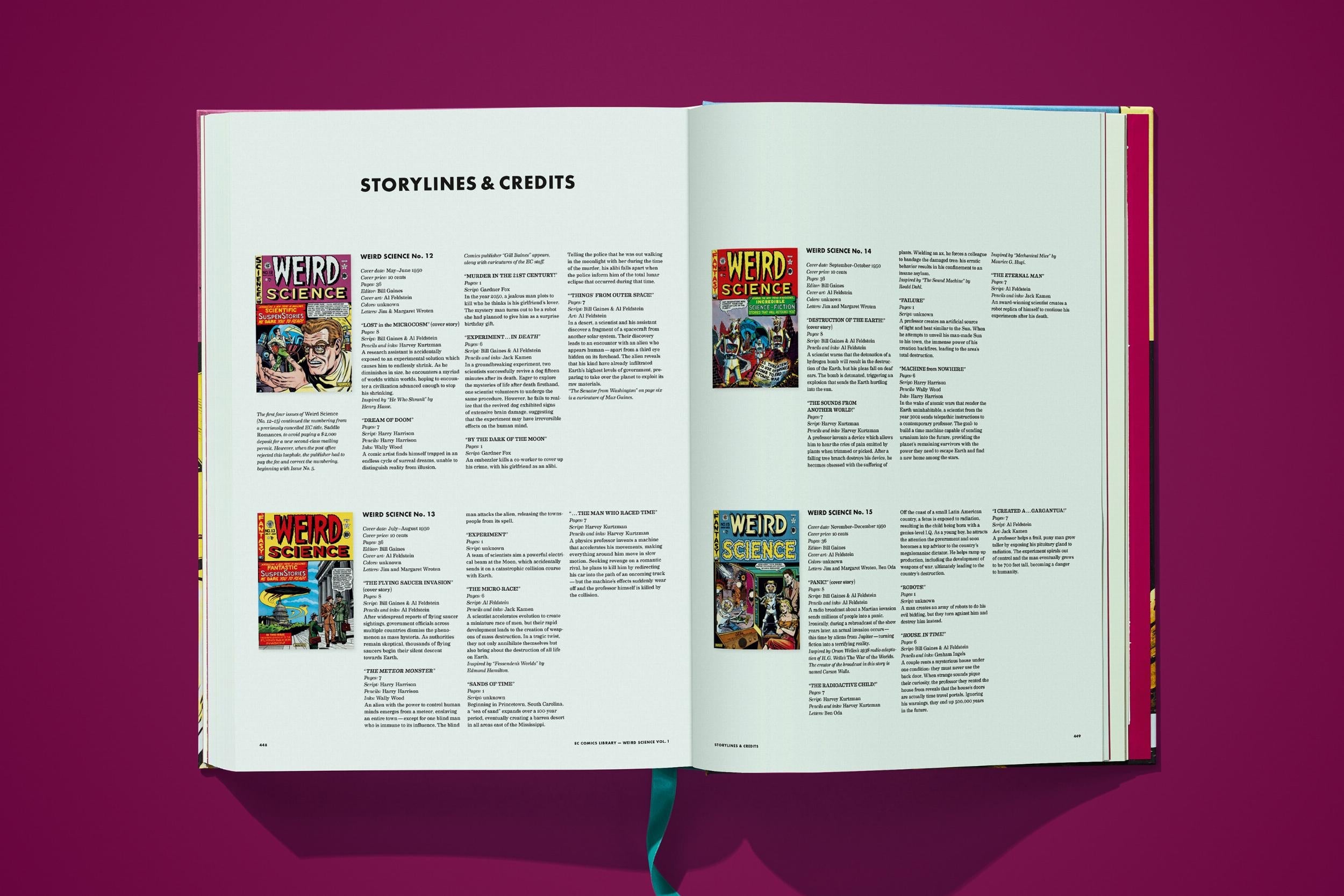 Taschen-EC Comics Library. Weird Science. Vol. 1 (English)-Comics-Black-Deal-Outlet-by-ARCHIVIST