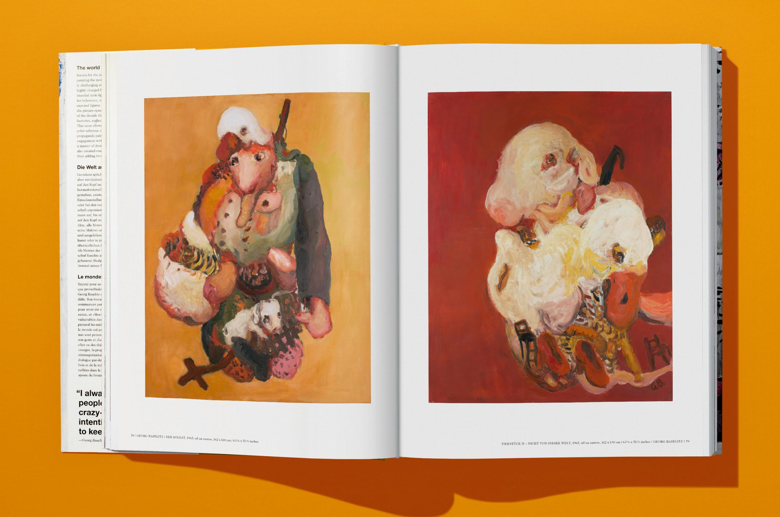 Taschen-Georg Baselitz (German, French, English)-Art-Black-Deal-Outlet-by-ARCHIVIST