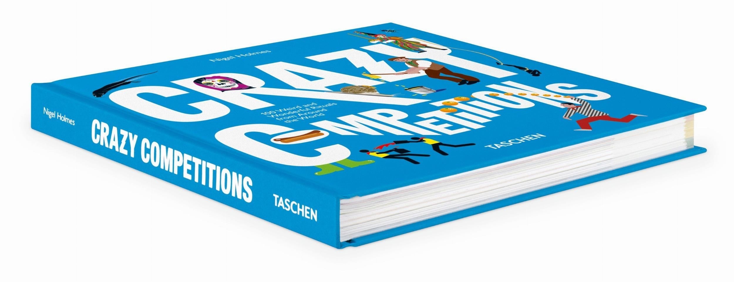 Taschen-Crazy Competitions. 100 Weird and Wonderful Rituals from Around the World (English)-Graphic Design-Black-Deal-Outlet-by-ARCHIVIST