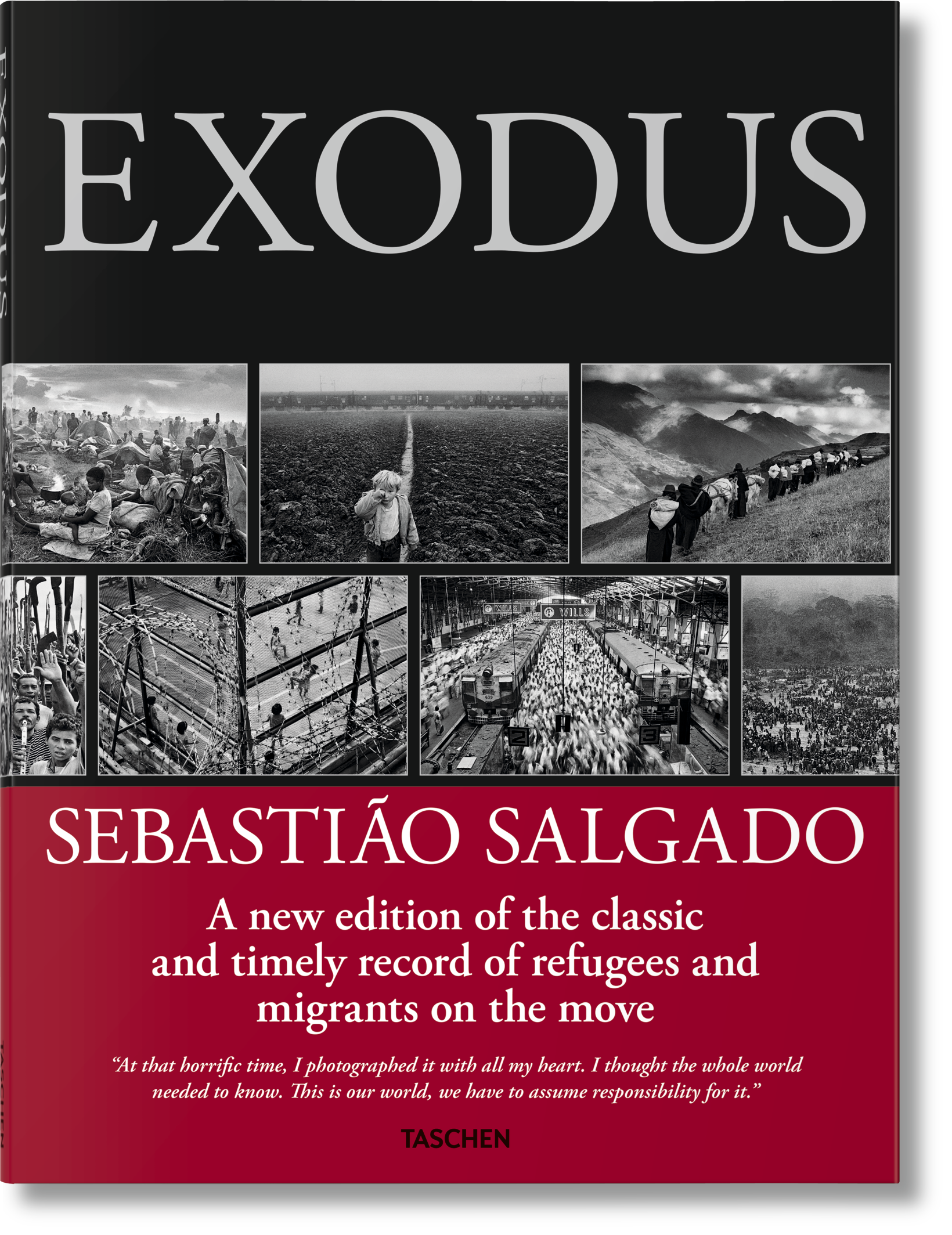 Taschen-Sebastião Salgado. Exodus (English)-Photography-Black-Deal-Outlet-by-ARCHIVIST