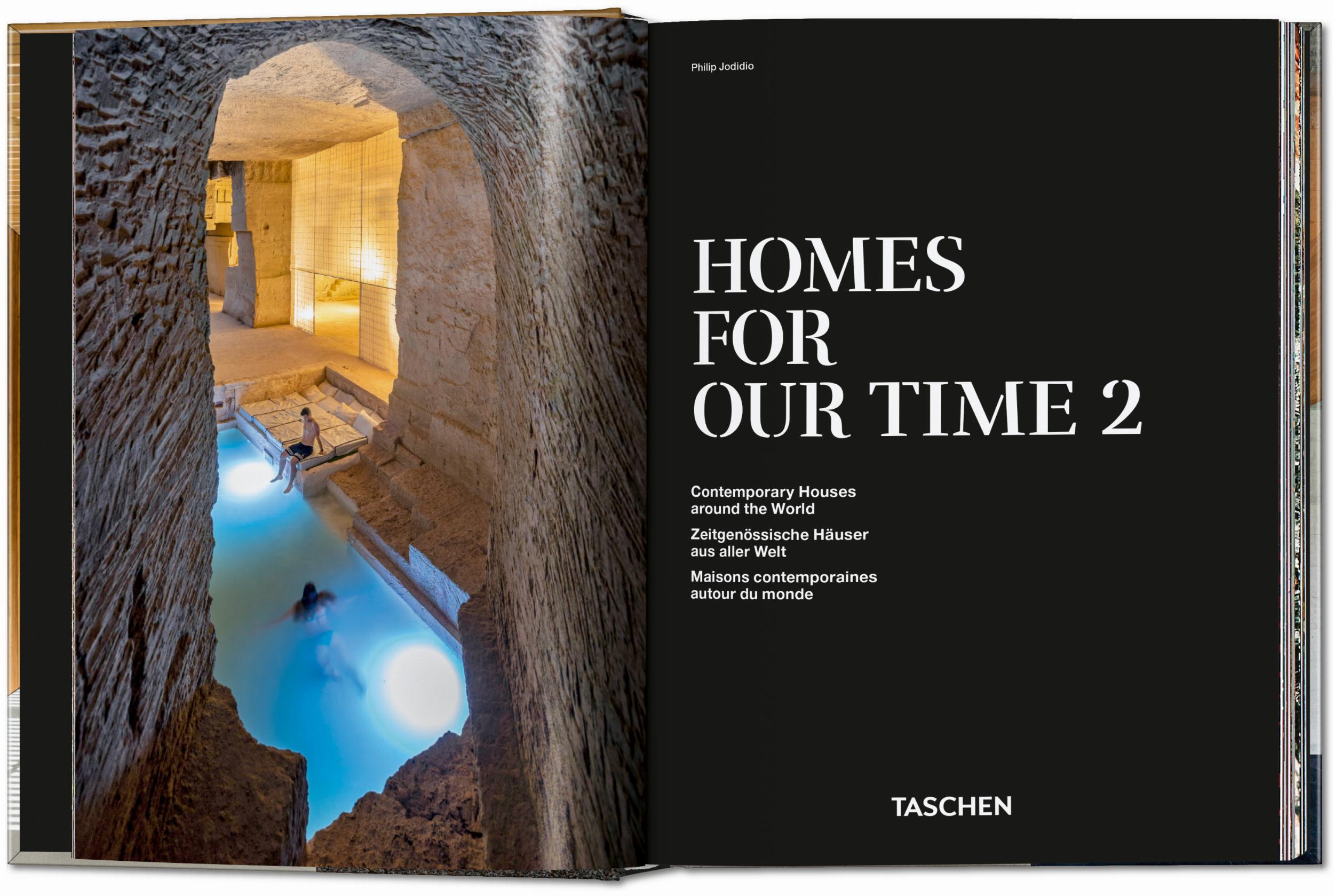 Taschen-Homes For Our Time. Contemporary Houses around the World. Vol. 2. 45th Ed. (Spanish, English, Italian)-Architektur & Design-Black-Deal-Outlet-by-ARCHIVIST