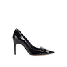 Sergio Rossi-Sergio Rossi Leather Pumps-WOMEN SHOES-Black-Deal-Outlet-by-ARCHIVIST