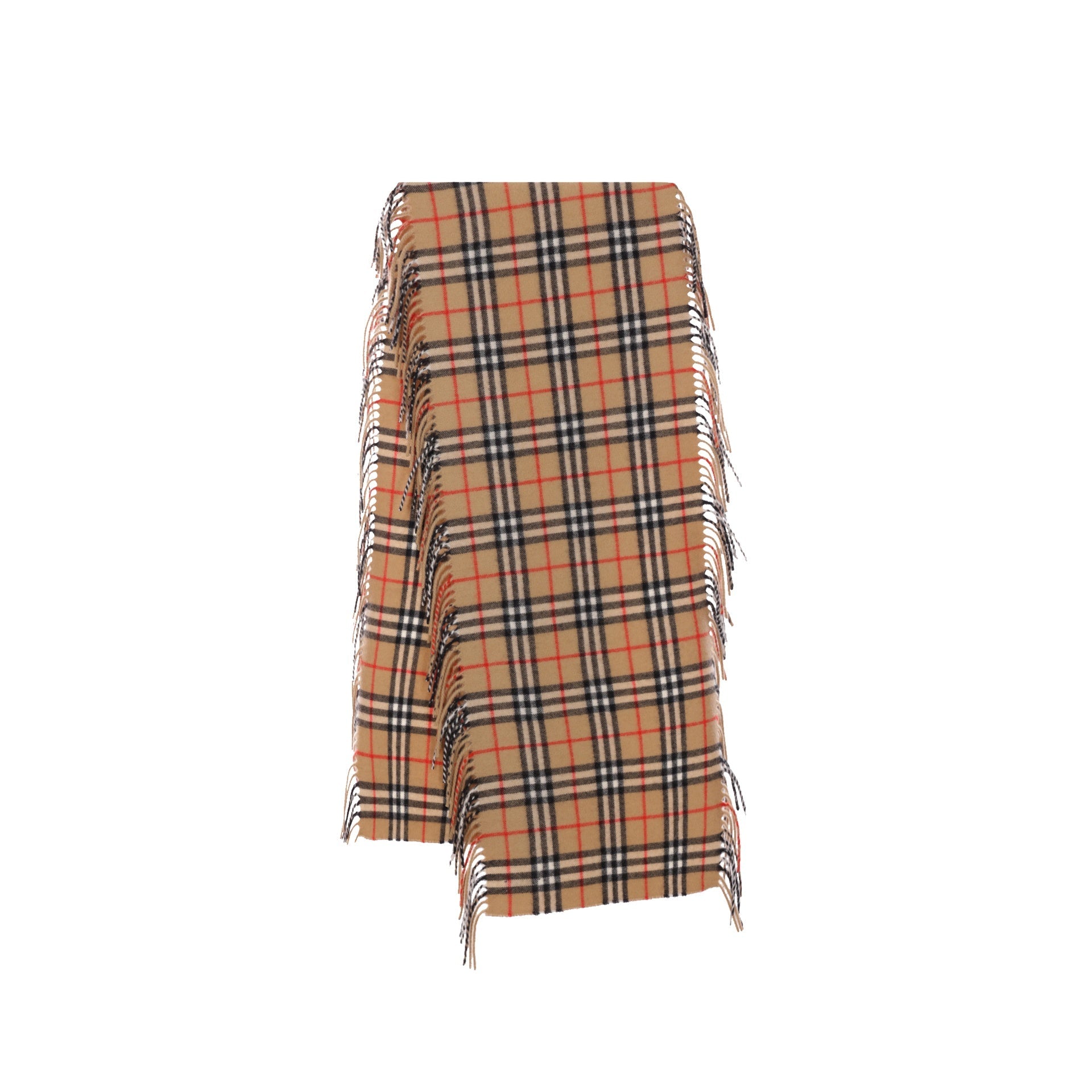 Burberry Cashmere Checked Scarf