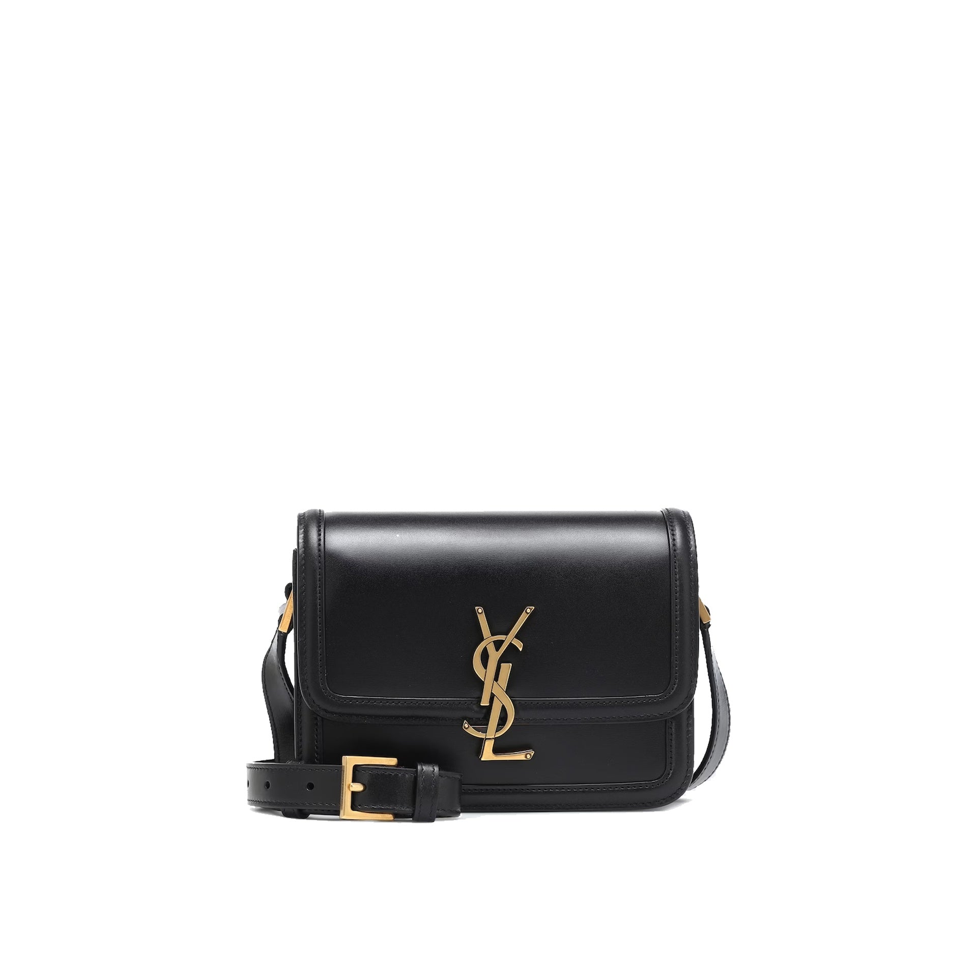 Saint Laurent-Saint Laurent Solferino Small Shoulder Bag-WOMEN BAGS-Black-Deal-Outlet-by-ARCHIVIST