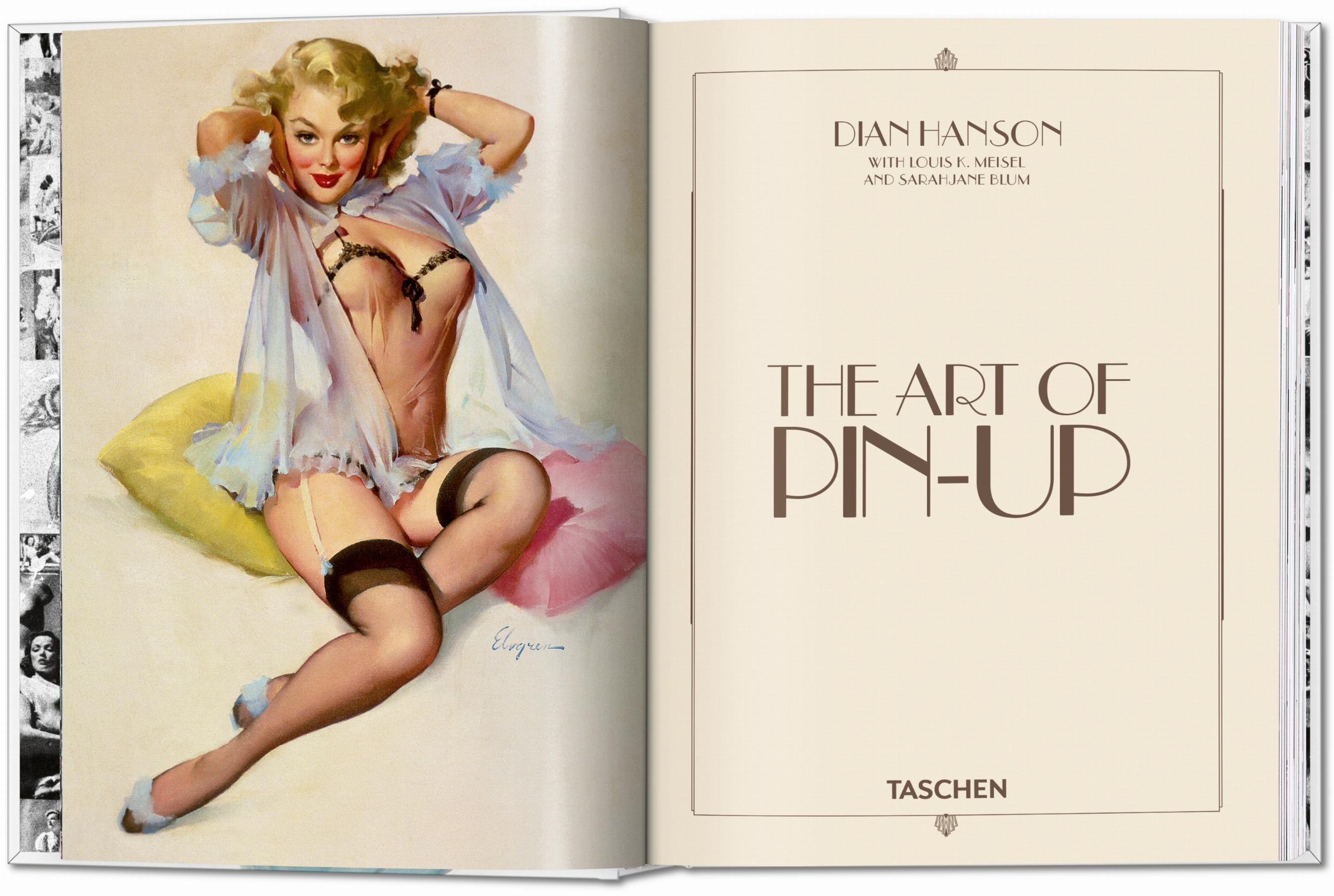 Taschen-The Art of Pin-up. 40th Ed. (German, French, English)-Sexy Books-Black-Deal-Outlet-by-ARCHIVIST