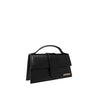Jacquemus-Jacquemus Le Grand Bambino Bag - Silver Logo-WOMEN BAGS-Black-Deal-Outlet-by-ARCHIVIST
