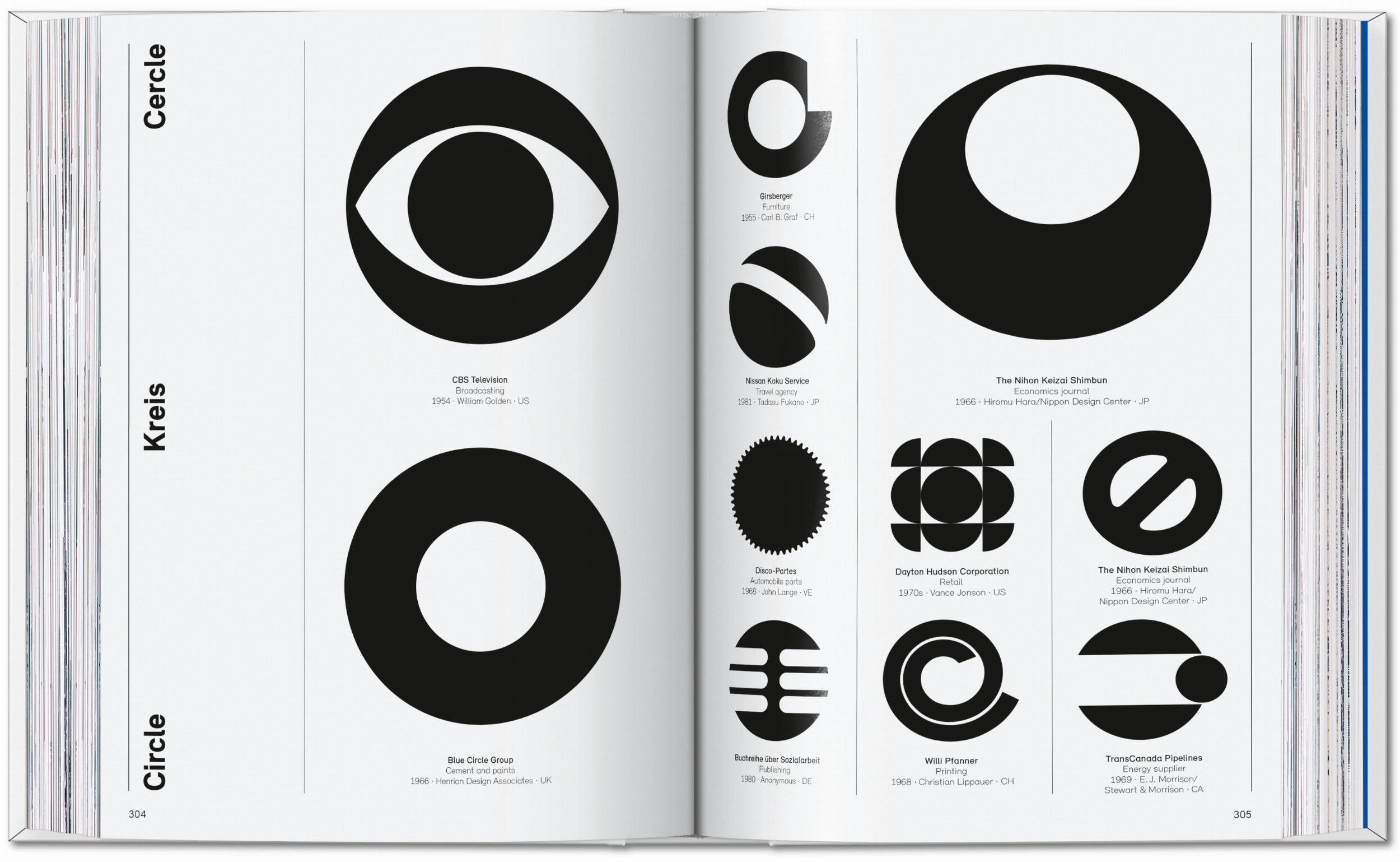 Taschen-Logo Beginnings. Logo Modernism. 45th Ed. (German, French, English)-Graphic Design-Black-Deal-Outlet-by-ARCHIVIST