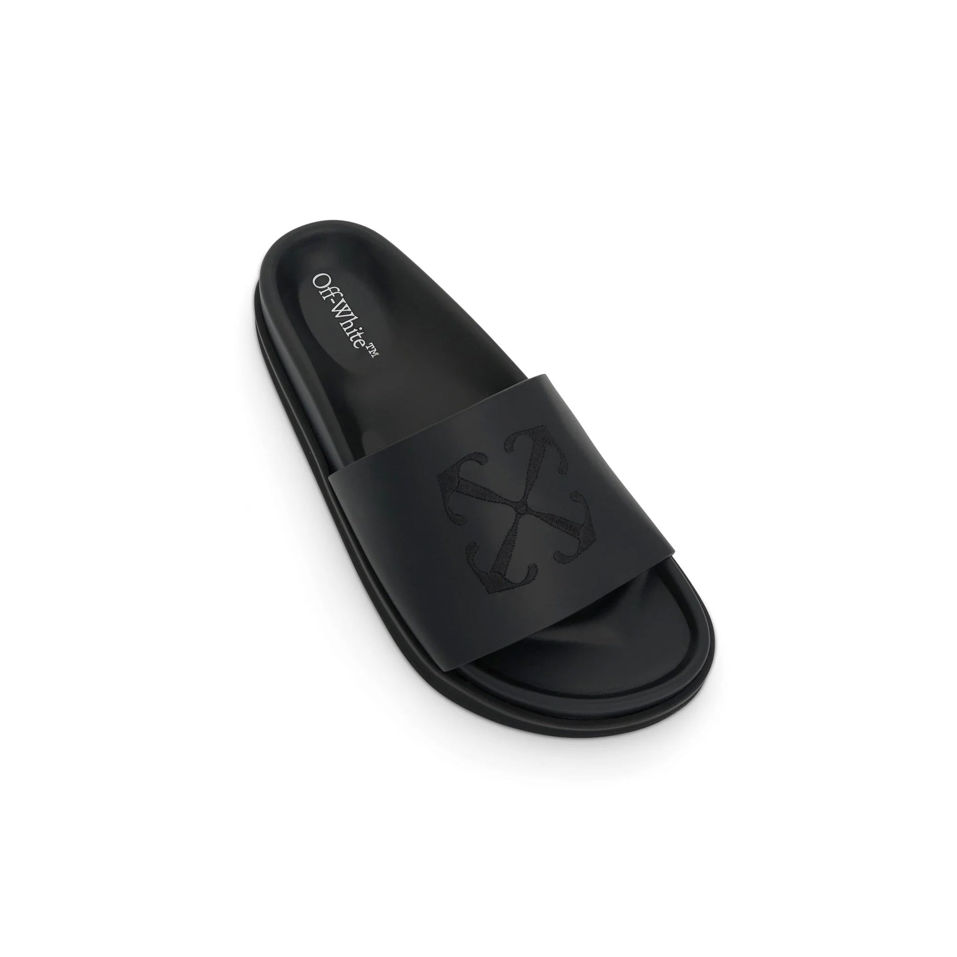 Off White-Off White Cloud Arrow Slippers-MEN SHOES-Black-Deal-Outlet-by-ARCHIVIST