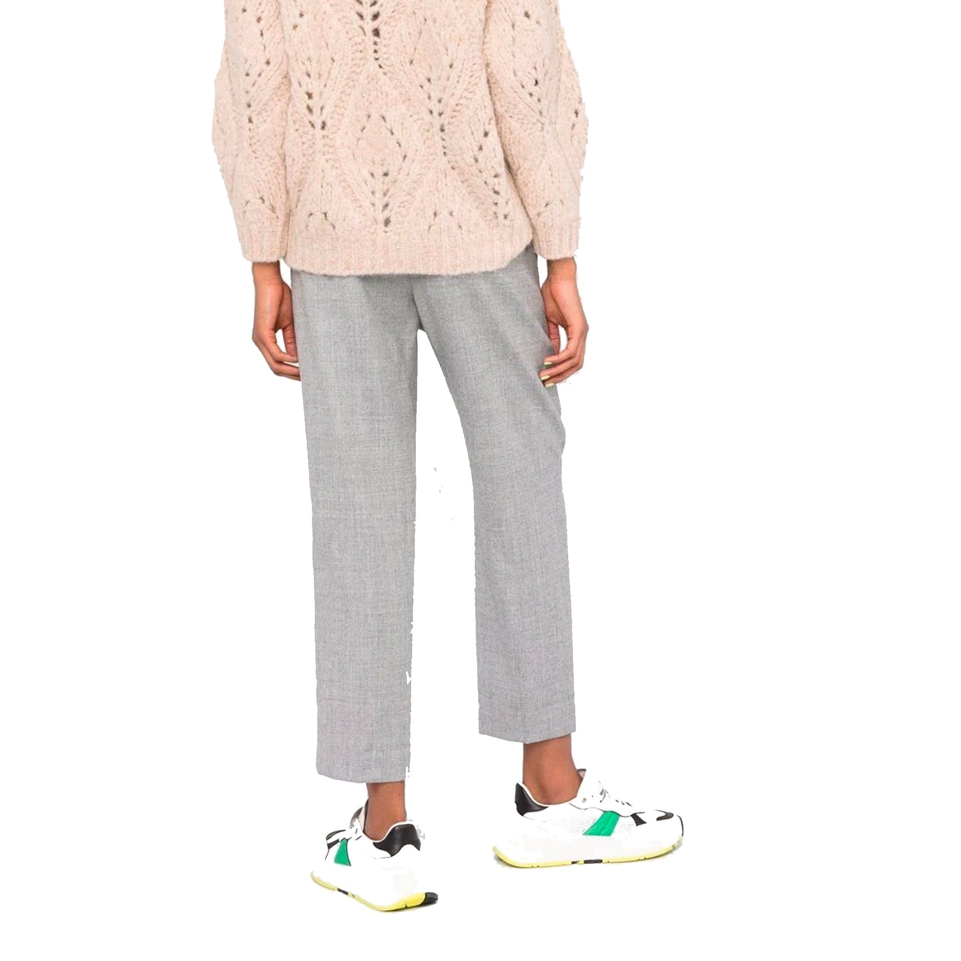 Brunello Cucinelli-Brunello Cucinelli Cropped Pants-WOMEN CLOTHING-Black-Deal-Outlet-by-ARCHIVIST