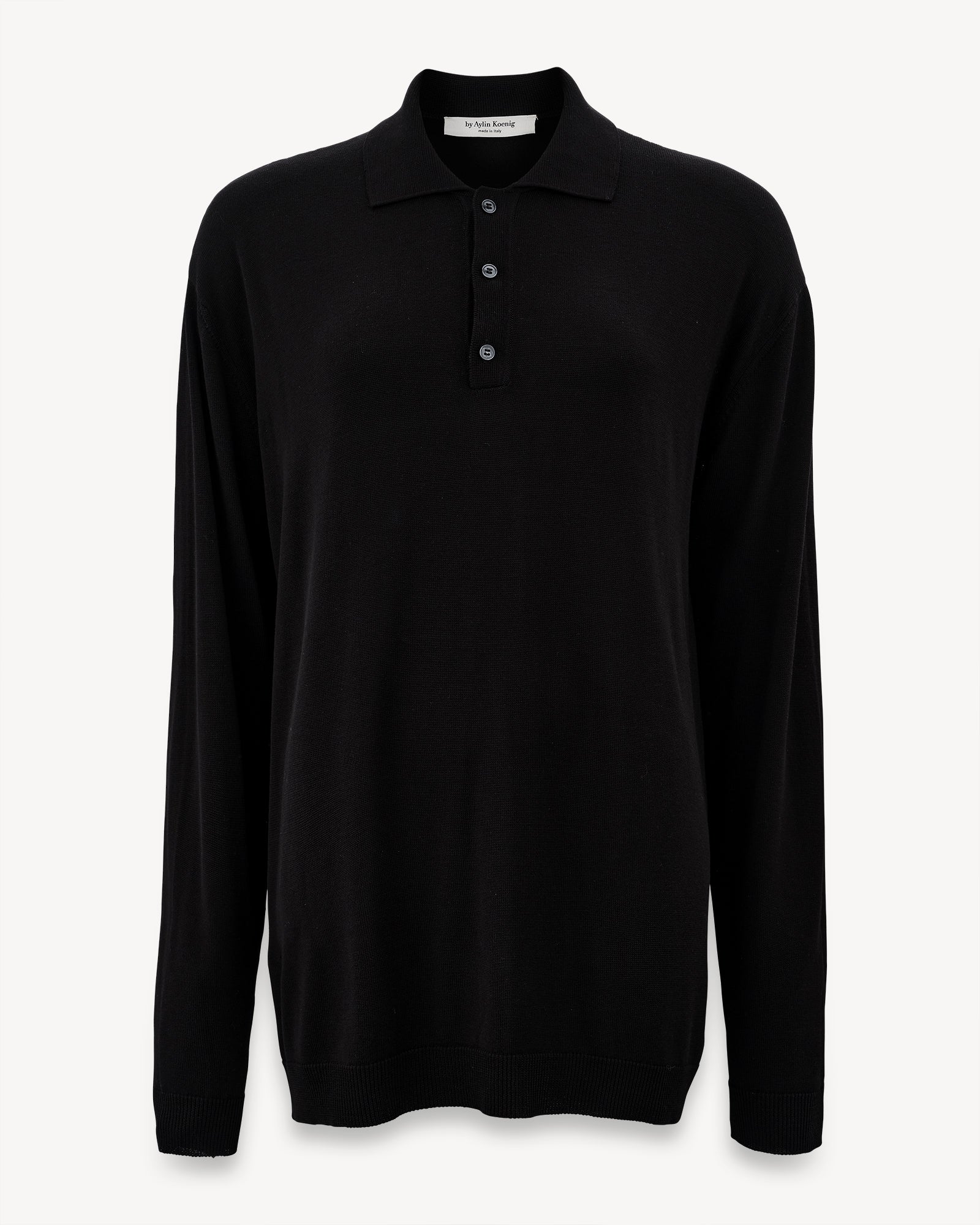 Feinstrick Poloshirt MATTEO-Strick & Pullover-by Aylin Koenig-ARCHIVE-SALE-XS-ARCHIVIST-OUTLET