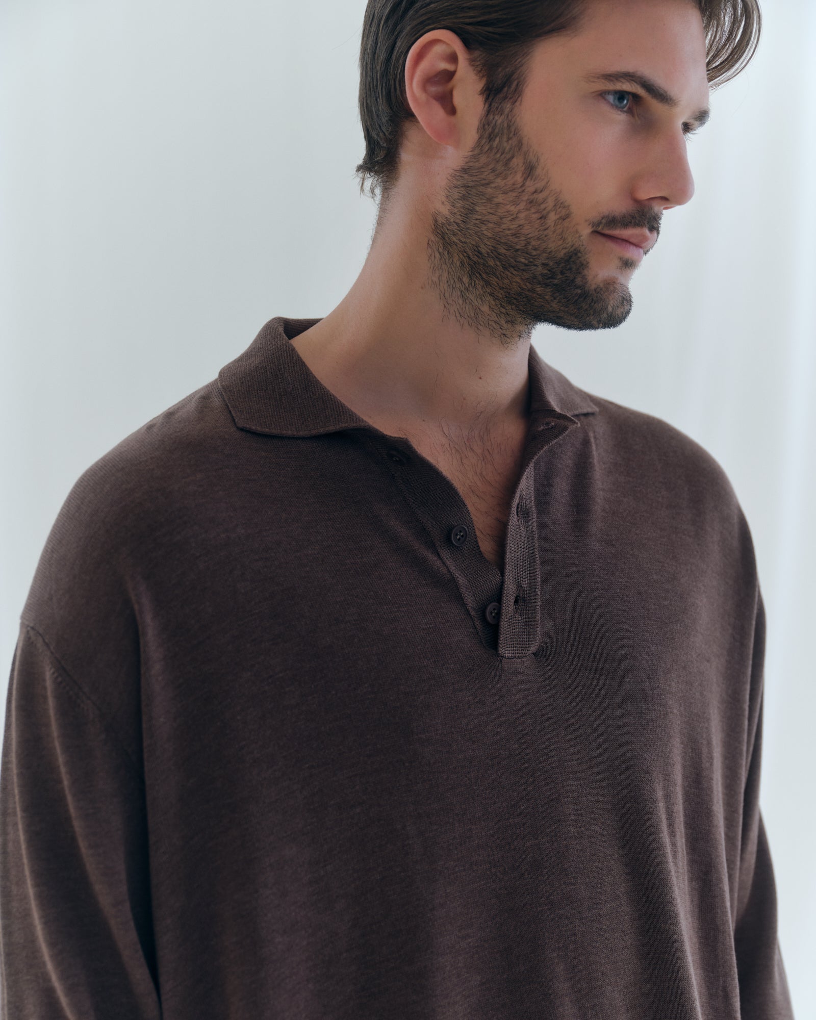 Feinstrick Poloshirt MATTEO-Strick & Pullover-by Aylin Koenig-ARCHIVE-SALE-ARCHIVIST-OUTLET