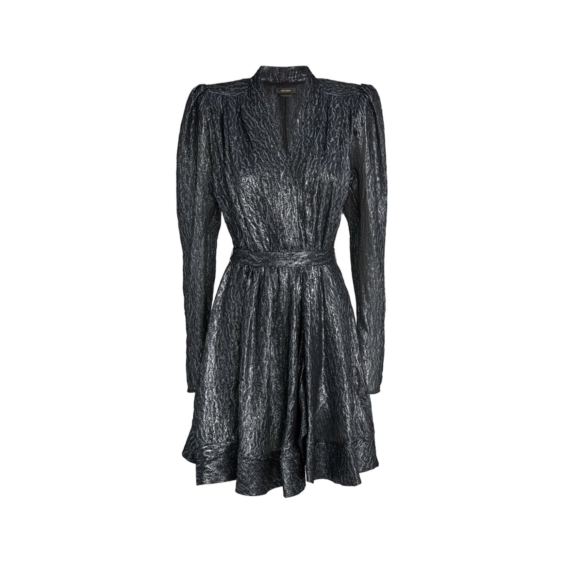 Isabel Marant-Isabel Marant Melyo Silk Mini Dress-WOMEN CLOTHING-Black-Deal-Outlet-by-ARCHIVIST