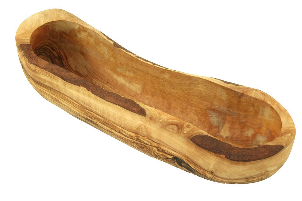 Verdancia-Olivenholz Brotschale ca. 25 – 34 cm-Black-Deal-Outlet-by-ARCHIVIST