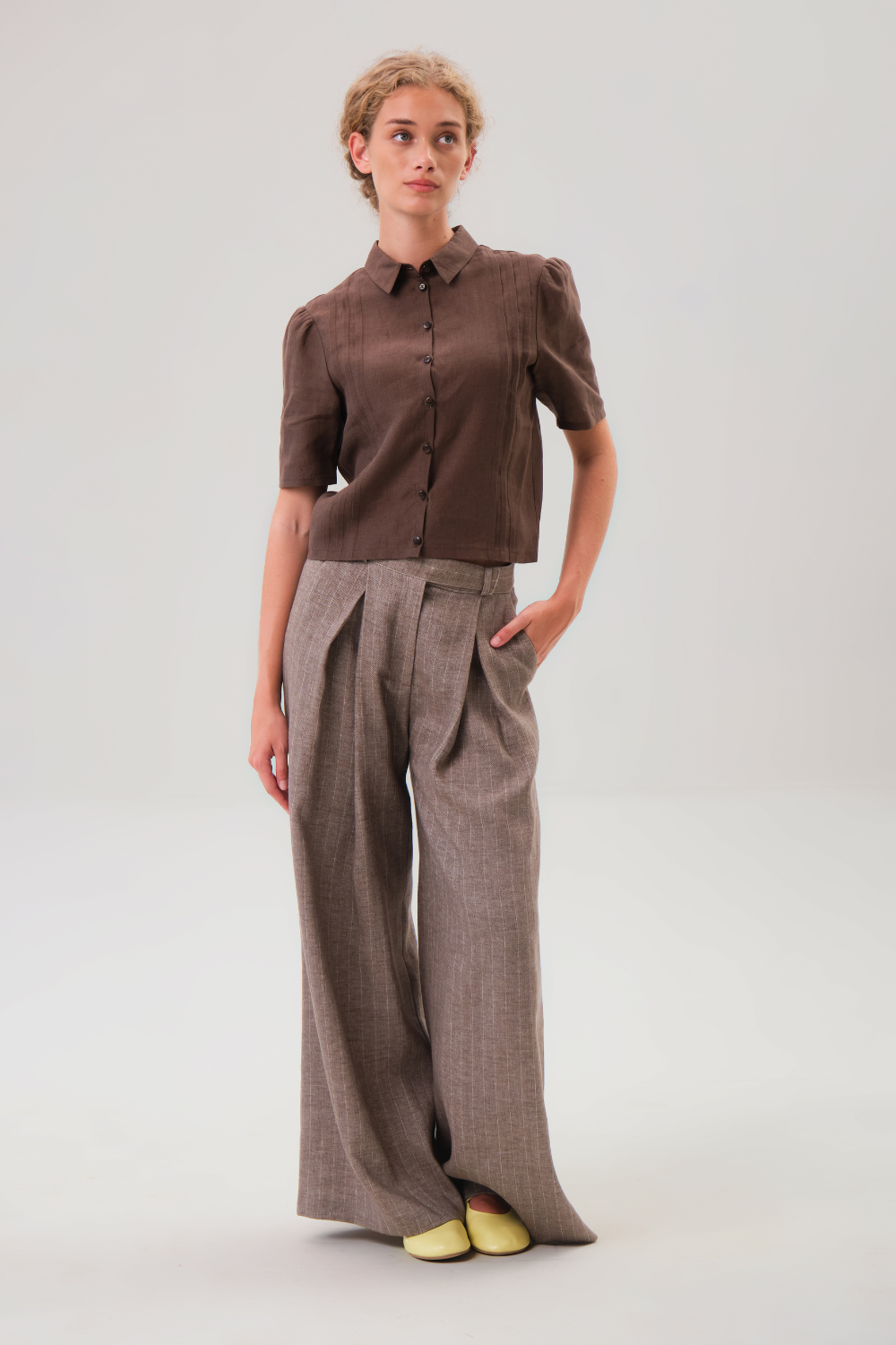 Damen Hose Henrike-Hosen-Felicitas-OUTLET-XS-taupe/sandstein-ARCHIVIST-ARCHIVE-SALE