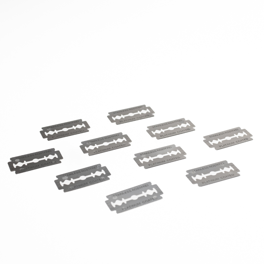 ∴ Therefore Beauty-Rasierhobel | aus Metall, rostfrei | mit günstigen Klingen | unisex | Gesicht + Körper + Intimbereich-Black-Deal-Outlet-by-ARCHIVIST