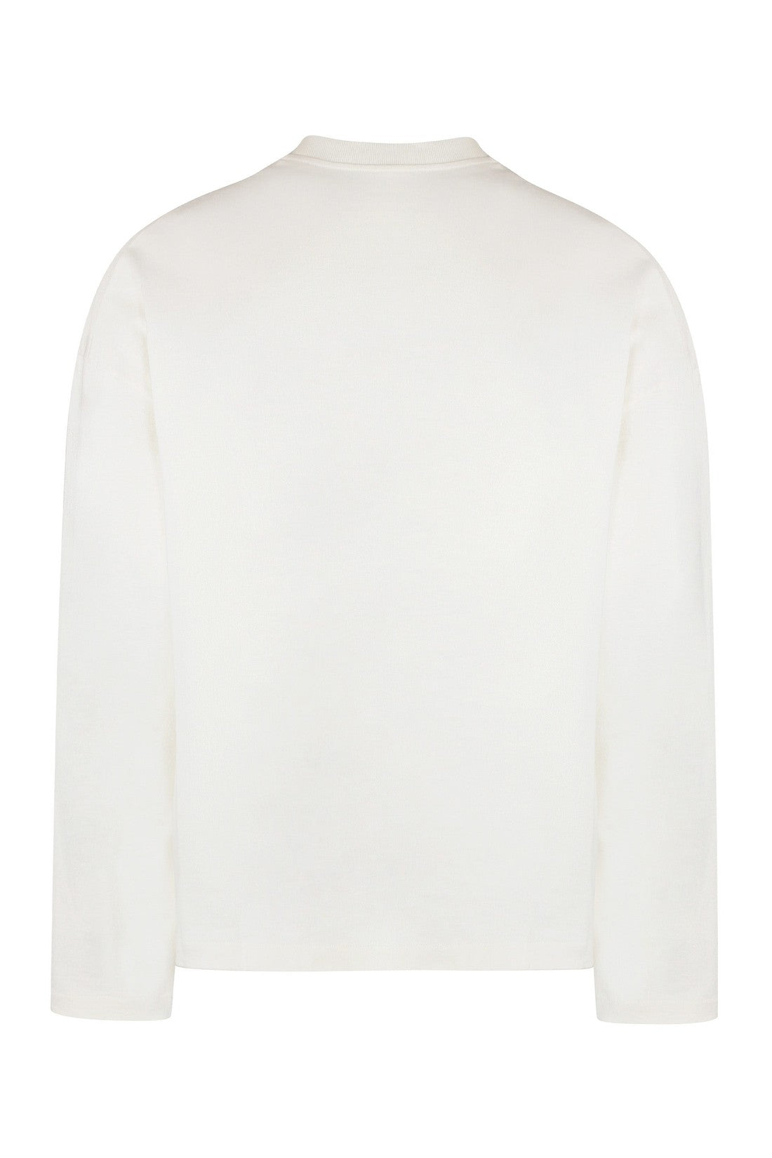 Jil Sander-OUTLET-SALE-long sleeve cotton t-shirt-ARCHIVIST