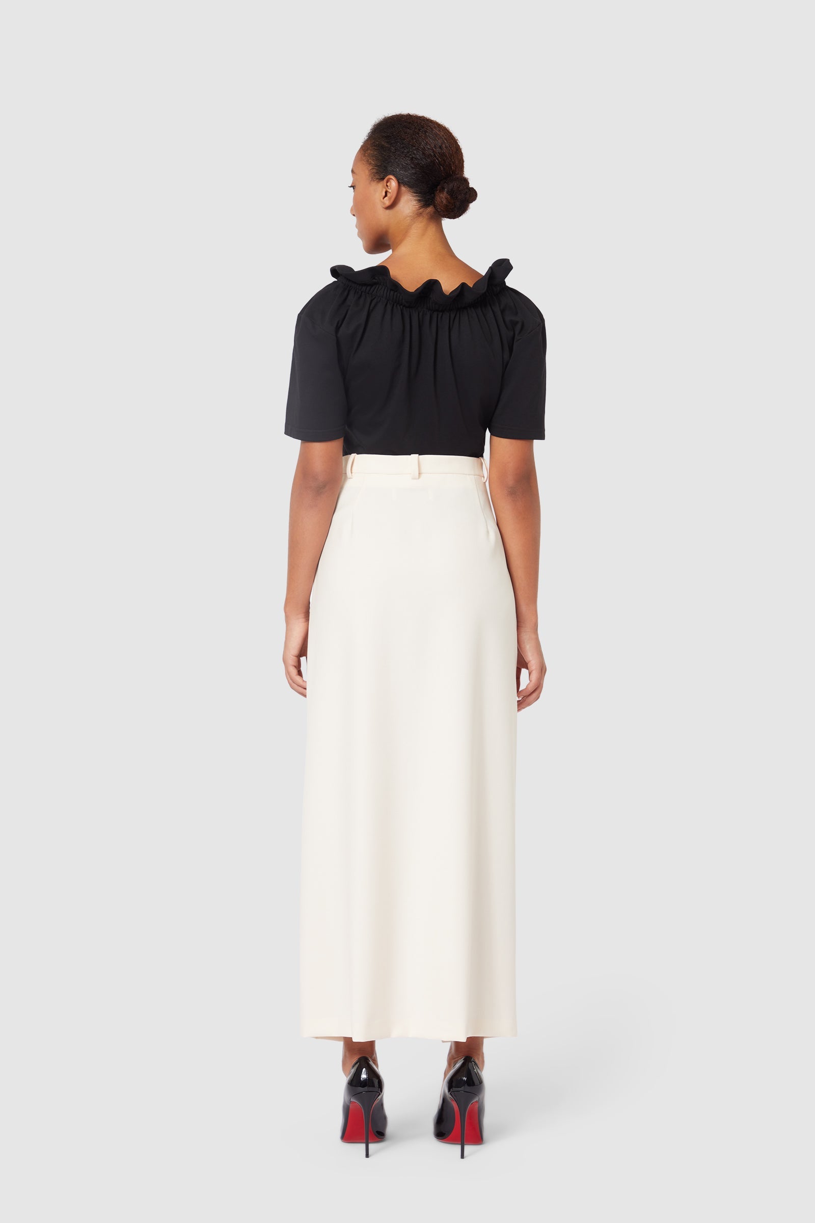 Viktor & Rolf-TROUSER SKIRT-Hosen-Black-Deal-Outlet-by-ARCHIVIST