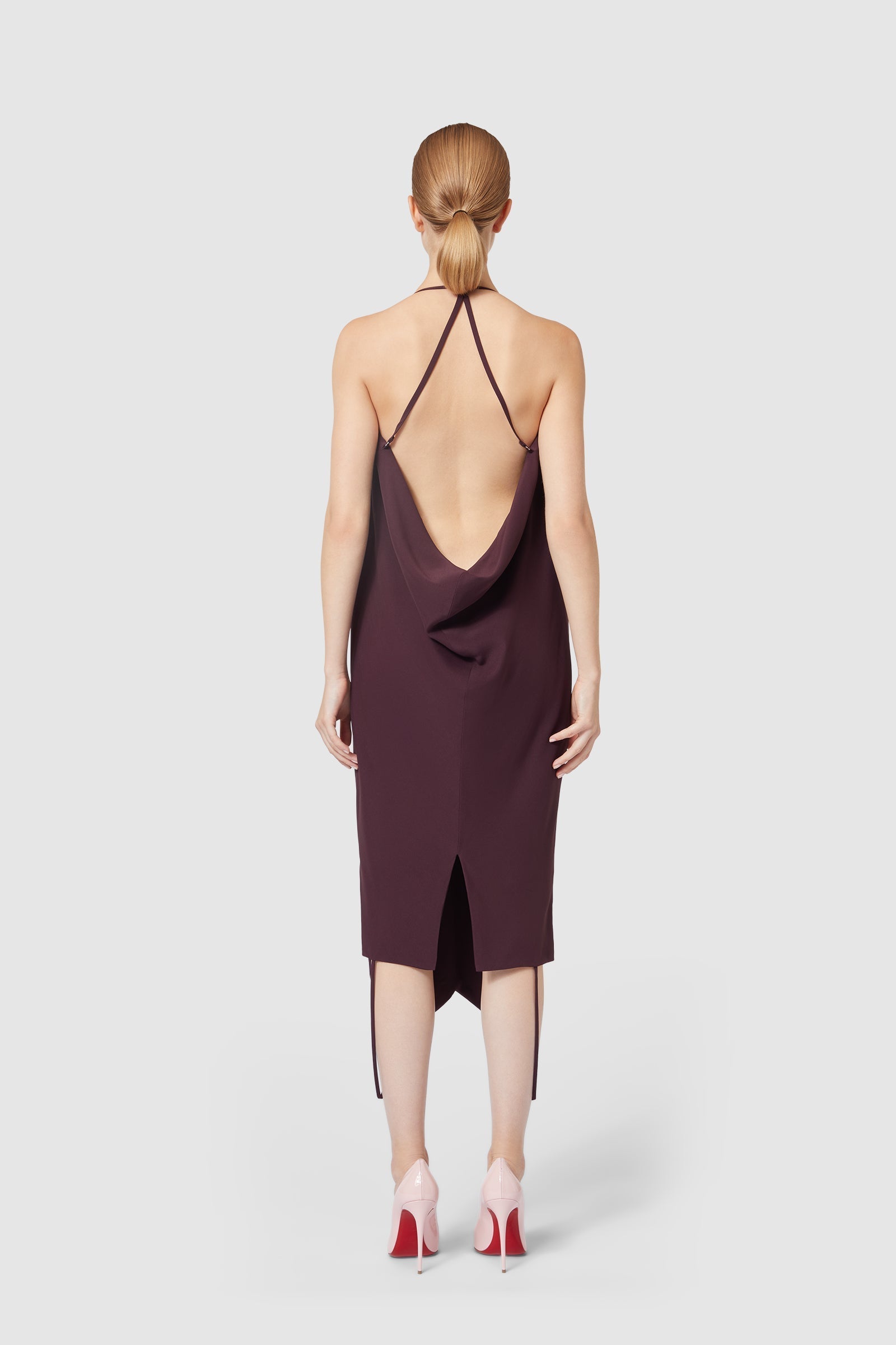 Viktor & Rolf-UPSIDE DOWN CAMISOLE DRESS-Kleider & Röcke-Black-Deal-Outlet-by-ARCHIVIST