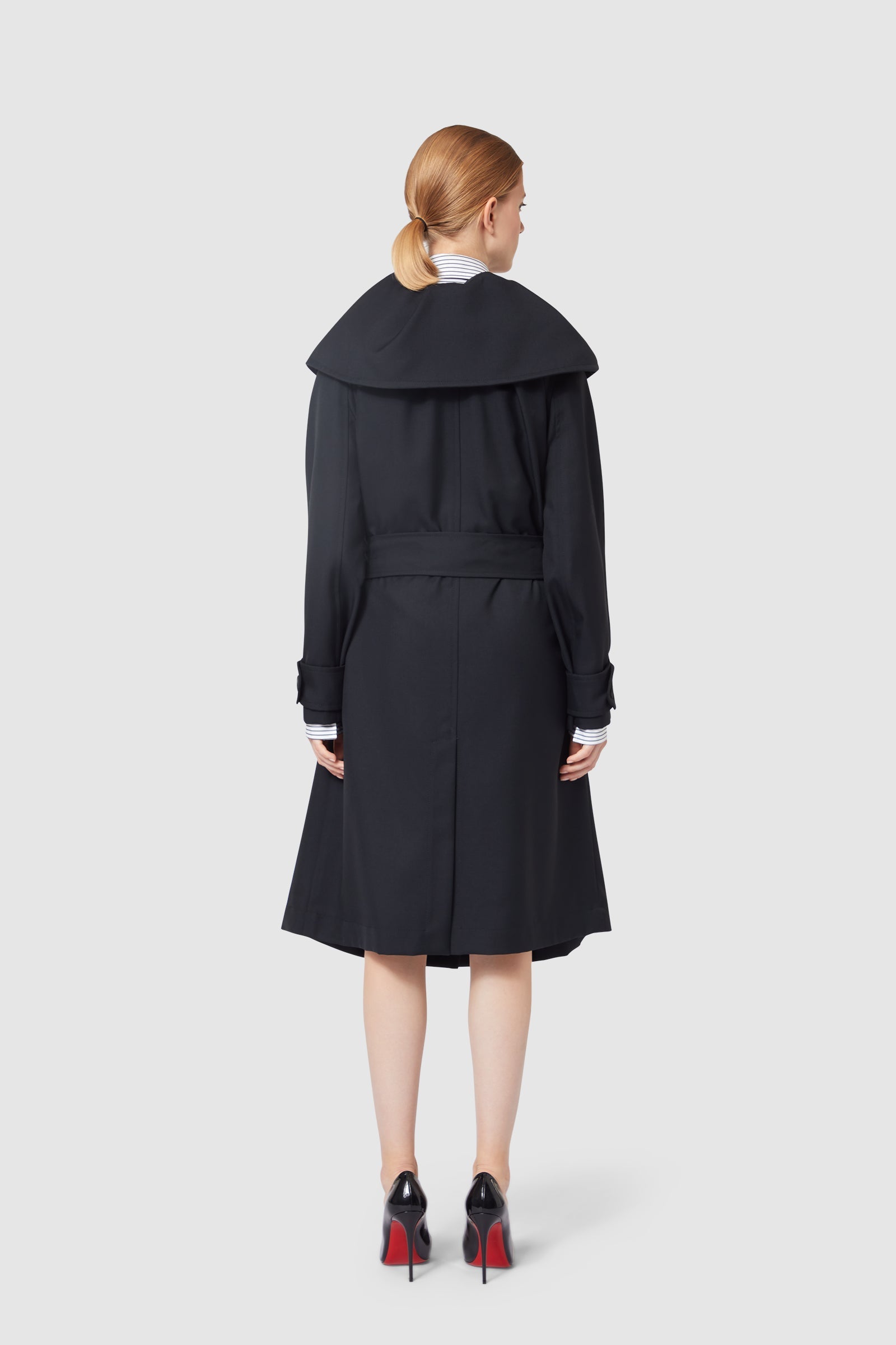 Viktor & Rolf-COUTURE TRENCH-Jacken & Mäntel-Black-Deal-Outlet-by-ARCHIVIST