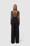 Viktor & Rolf-WAISTED TAILORED BLACK TROUSER-Hosen-Black-Deal-Outlet-by-ARCHIVIST
