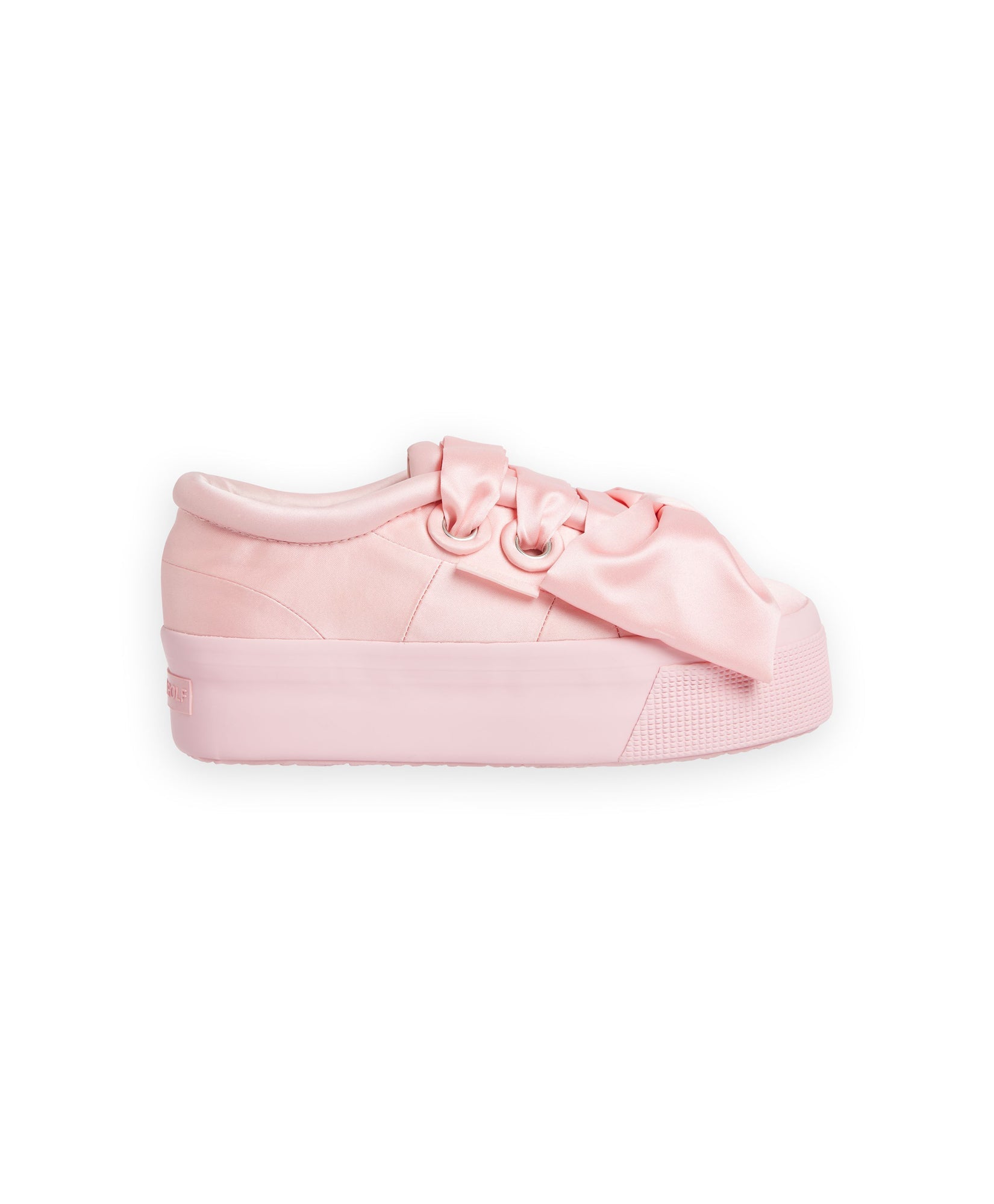 Viktor & Rolf-SUPERGA SATIN BOW SNEAKER-Sneaker-Black-Deal-Outlet-by-ARCHIVIST