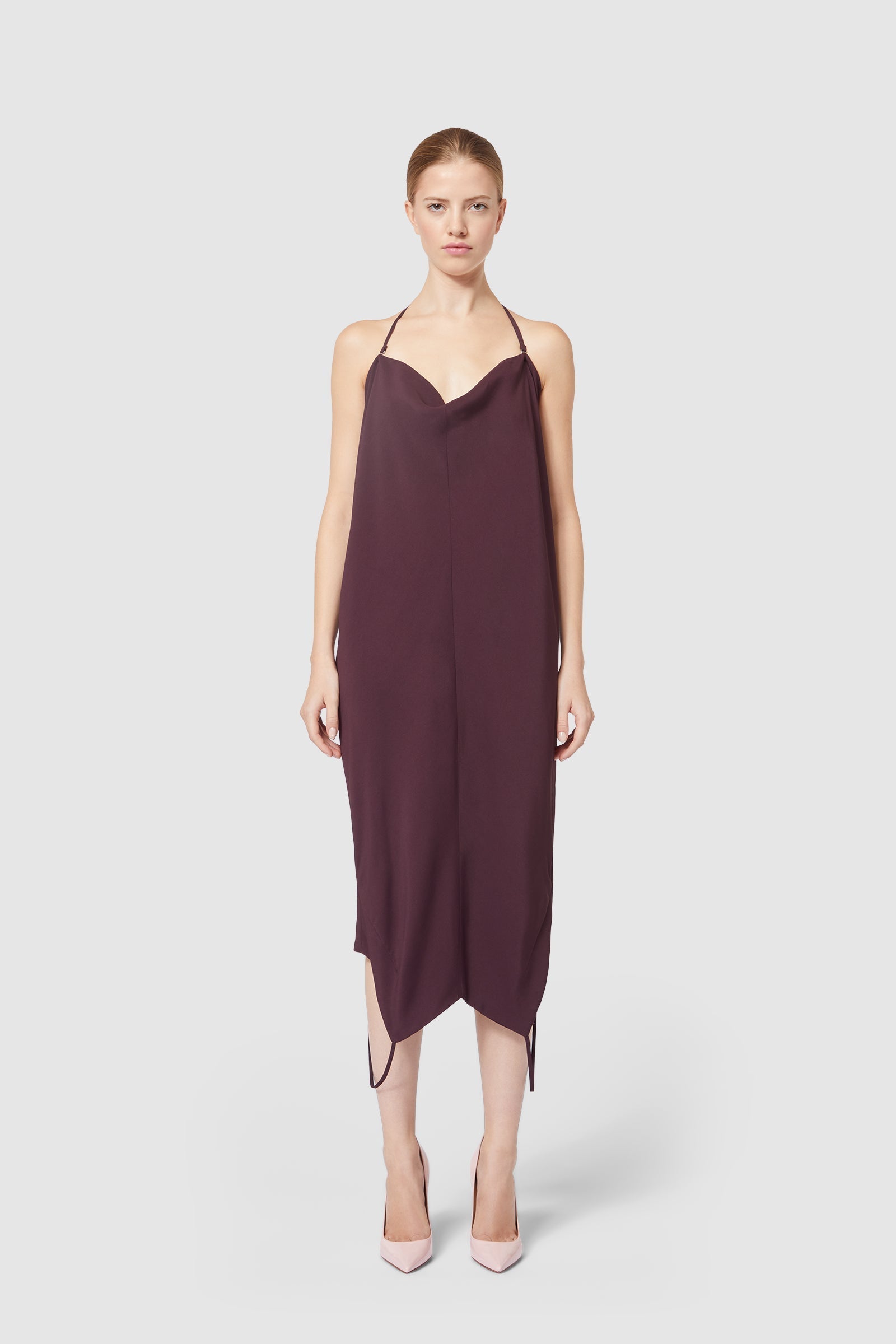 Viktor & Rolf-UPSIDE DOWN CAMISOLE DRESS-Kleider & Röcke-Black-Deal-Outlet-by-ARCHIVIST