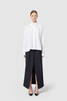 Viktor & Rolf-VOLANT BACK SHIRT-Shirts-Black-Deal-Outlet-by-ARCHIVIST