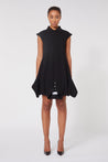 Viktor & Rolf-UPSIDE DOWN POLO SHIRT DRESS-Kleider & Röcke-Black-Deal-Outlet-by-ARCHIVIST