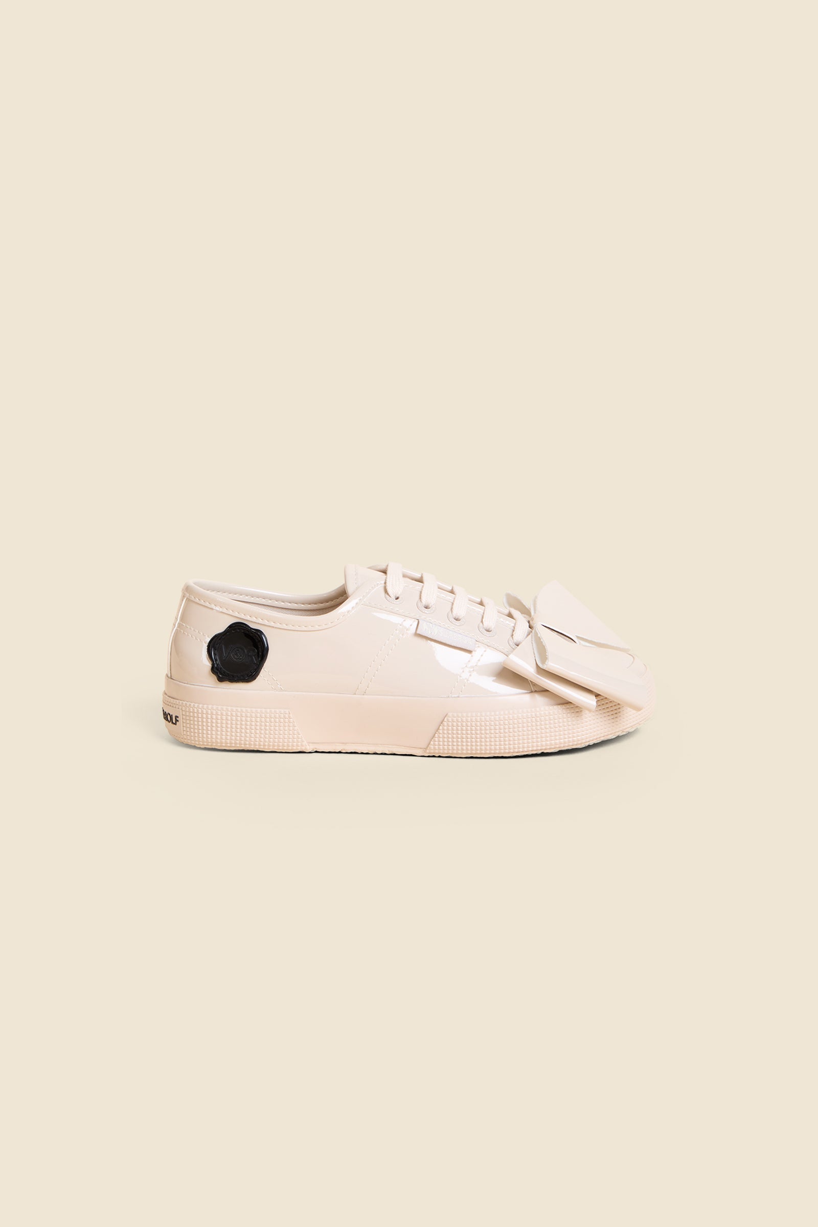 Viktor & Rolf-SUPERGA LOW CUT SNEAKER-Sneaker-Black-Deal-Outlet-by-ARCHIVIST