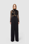 Viktor & Rolf-WAISTED TAILORED BLACK TROUSER-Hosen-Black-Deal-Outlet-by-ARCHIVIST