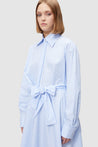 Viktor & Rolf-ASYMMETRICAL WRAP SHIRT DRESS-Kleider & Röcke-Black-Deal-Outlet-by-ARCHIVIST