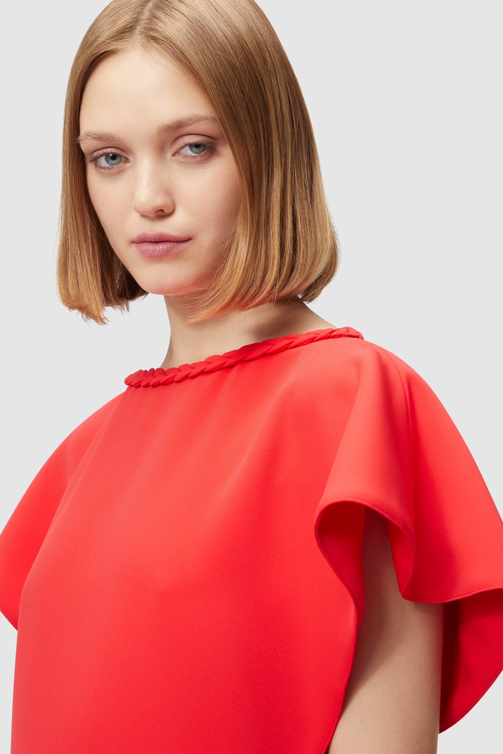 Viktor & Rolf-BRAID DETAIL MIDI DRESS-Kleider & Röcke-Black-Deal-Outlet-by-ARCHIVIST