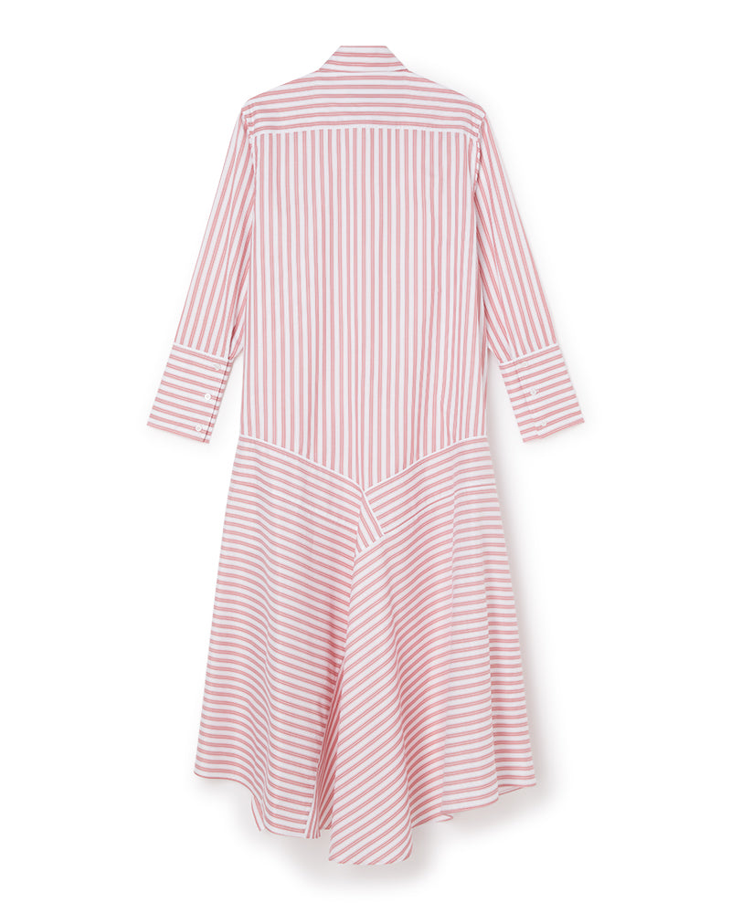 Viktor & Rolf-ASYMMETRICAL VOLANT SHIRT DRESS-Kleider & Röcke-Black-Deal-Outlet-by-ARCHIVIST
